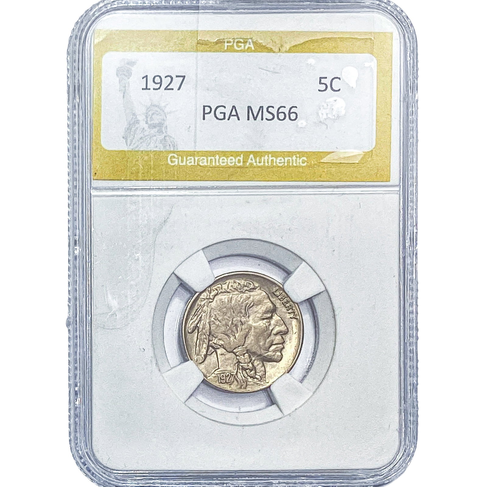 1927 Buffalo Nickel PGA MS66 (1 of 2)