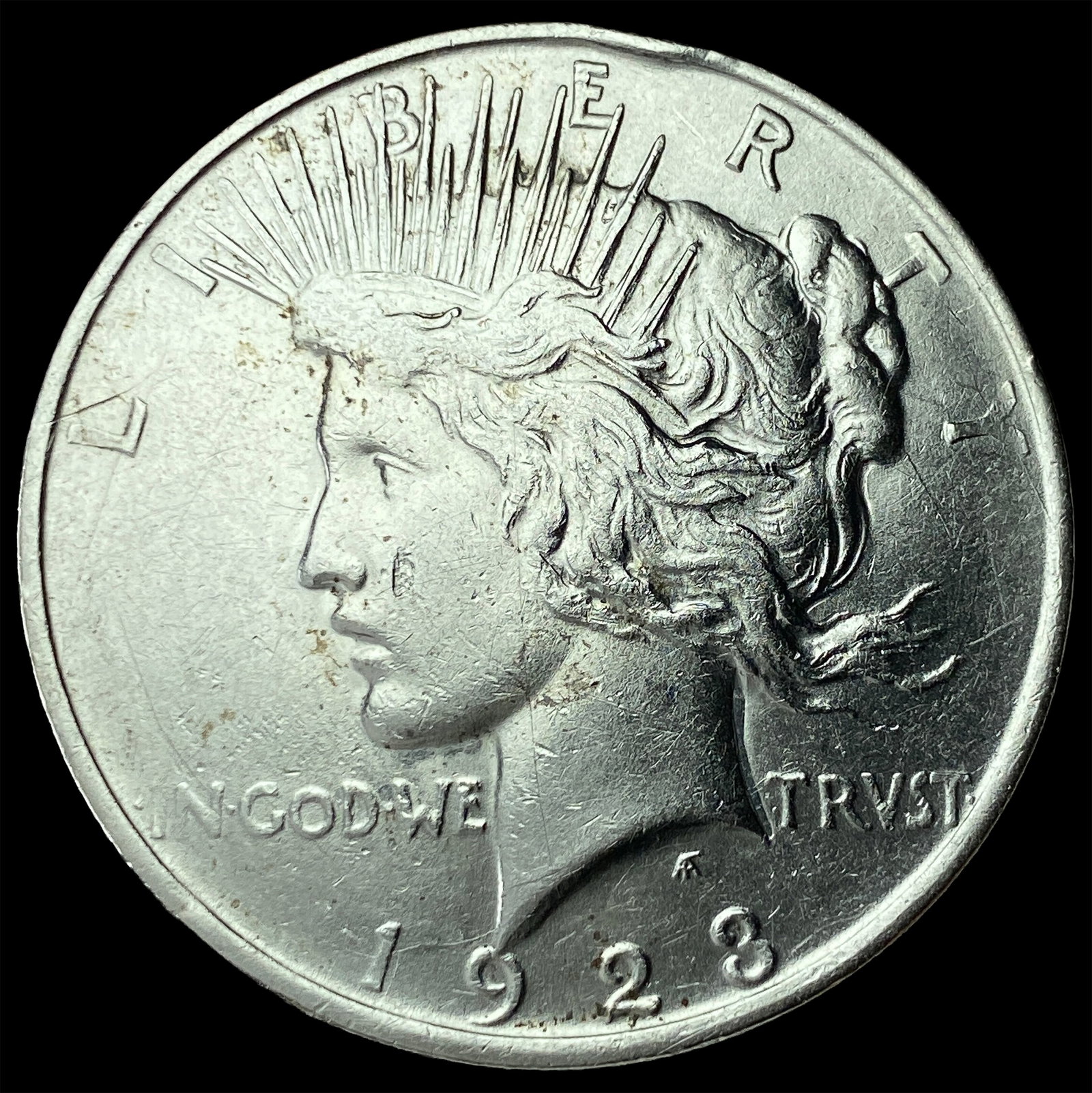 1923-D Silver Peace Dollar UNCIRCULATED: 1923-D Silver Peace Dollar UNCIRCULATED