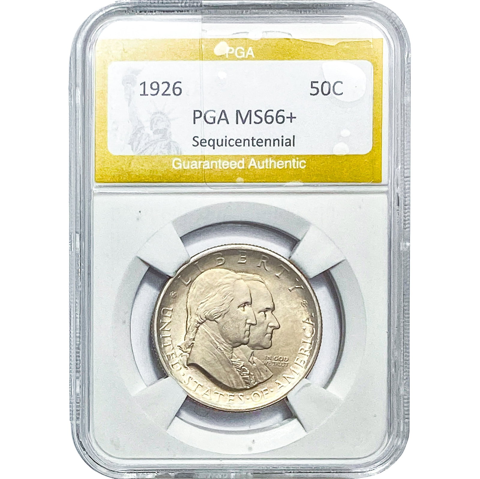 1926 Sesquicentennial Half Dollar PGA MS66+: 1926 Sesquicentennial Half Dollar PGA MS66+
