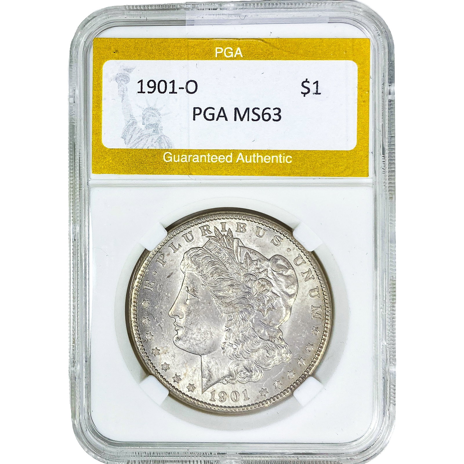 1901-O Morgan Silver Dollar PGA MS63 (1 of 2)