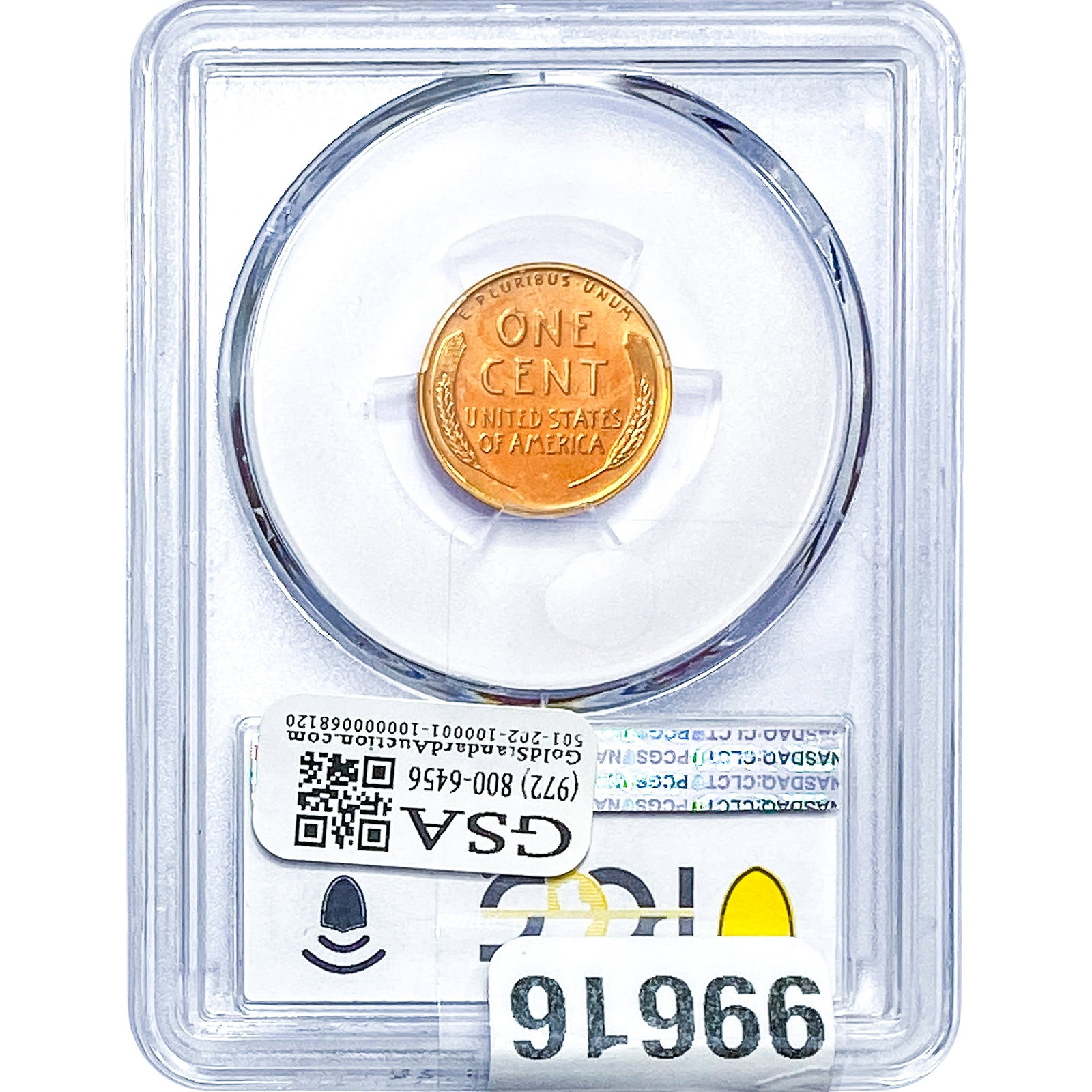 1950 Wheat Cent PCGS PR67 RD - 2