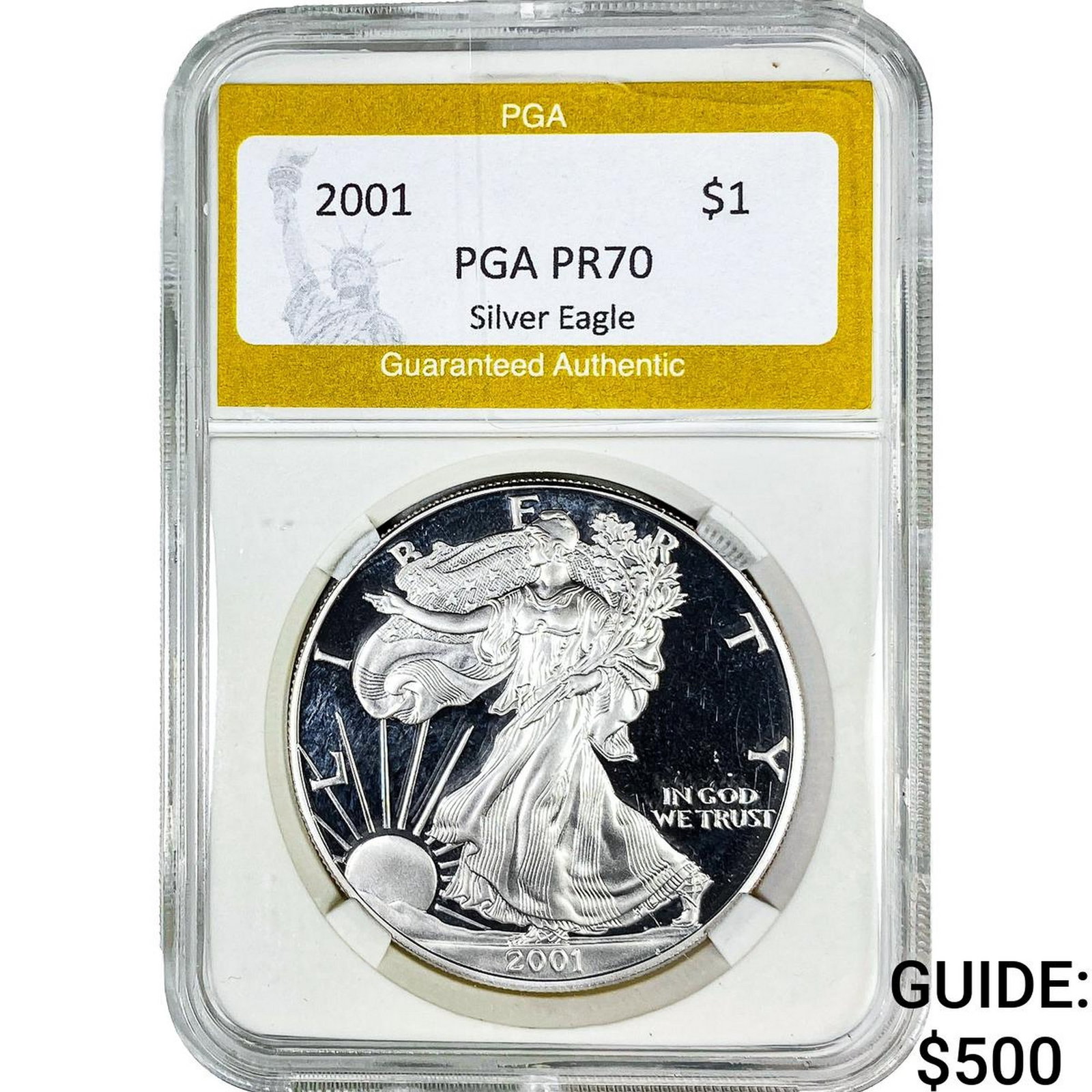 2001 Silver Eagle PGA PR70 (1 of 2)