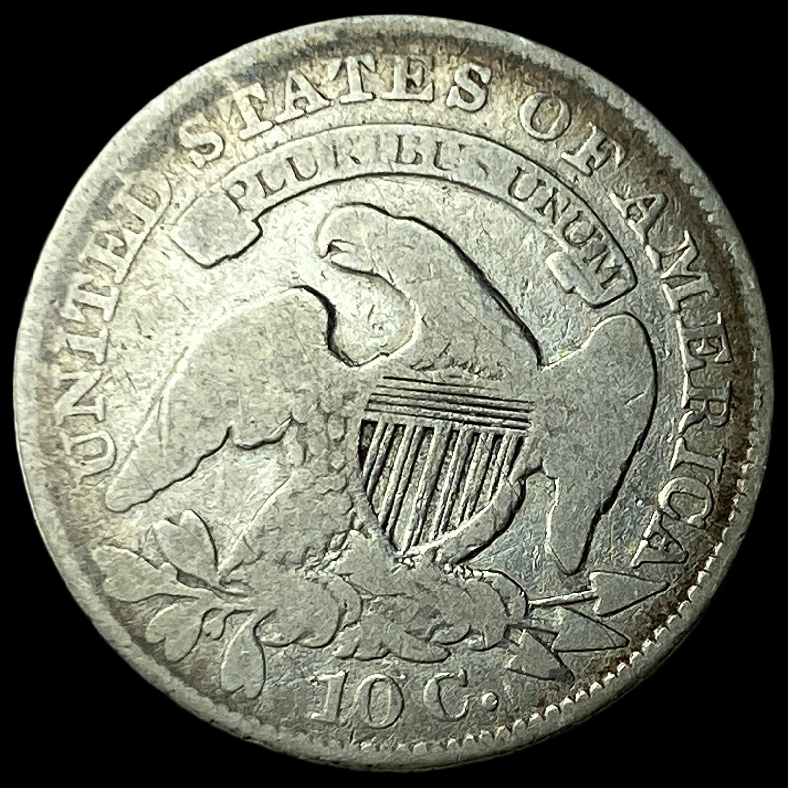 1835 Silver Capped Bust Dime LIGHTLY CIRCULATED - 2