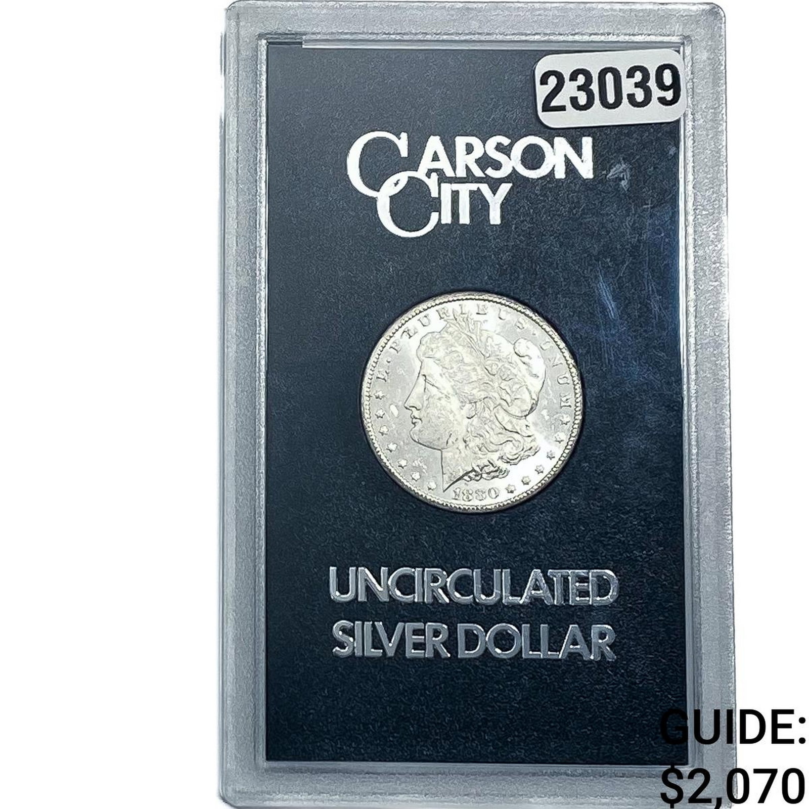 1880-CC Morgan Silver Dollar GSA (1 of 2)