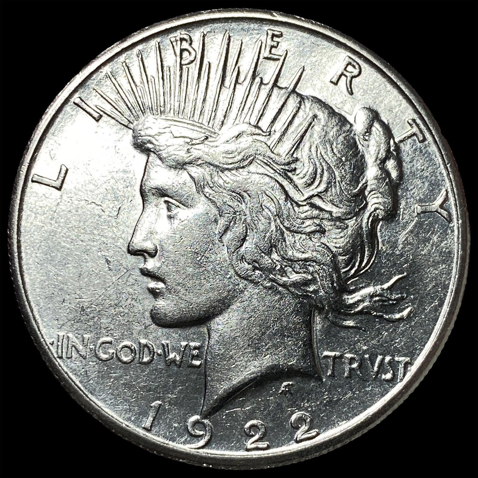 1922-S Silver Peace Dollar UNCIRCULATED: 1922-S Silver Peace Dollar UNCIRCULATED