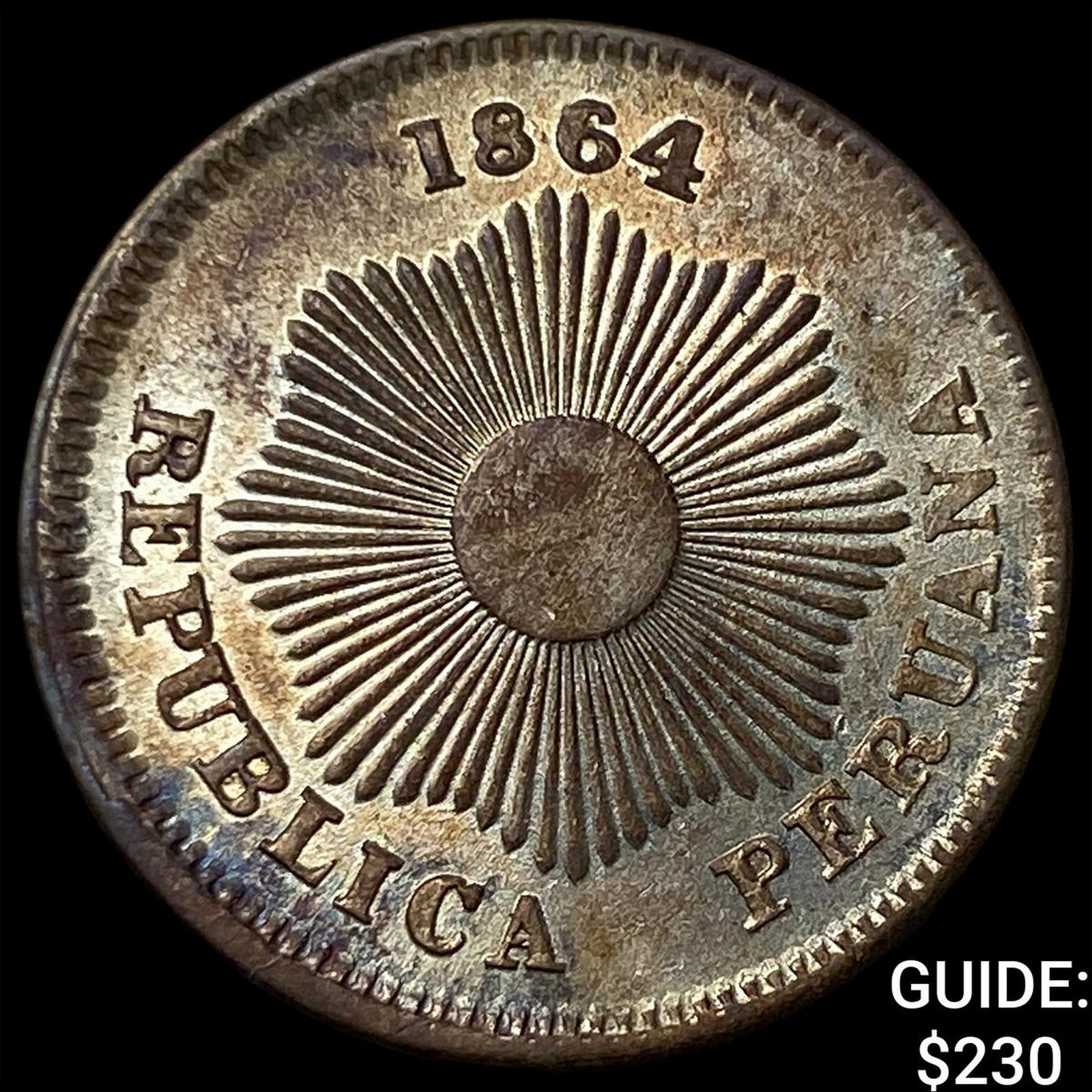 1864 Preu 1 Centavo: 1864 Preu 1 Centavo
