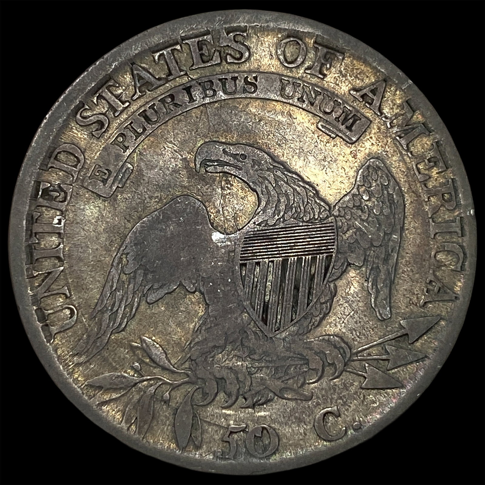 1810 Capped Bust Half Dollar ABOUT UNCIRCULATED - 2