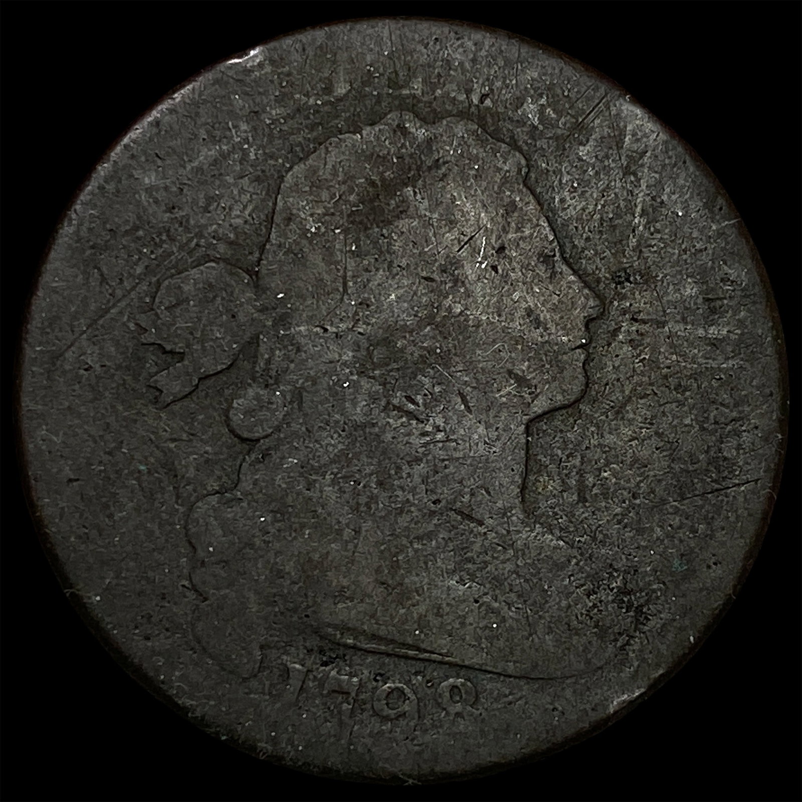1798 Classic Head Large Cent NICELY CIRCULATED: 1798 Classic Head Large Cent NICELY CIRCULATED