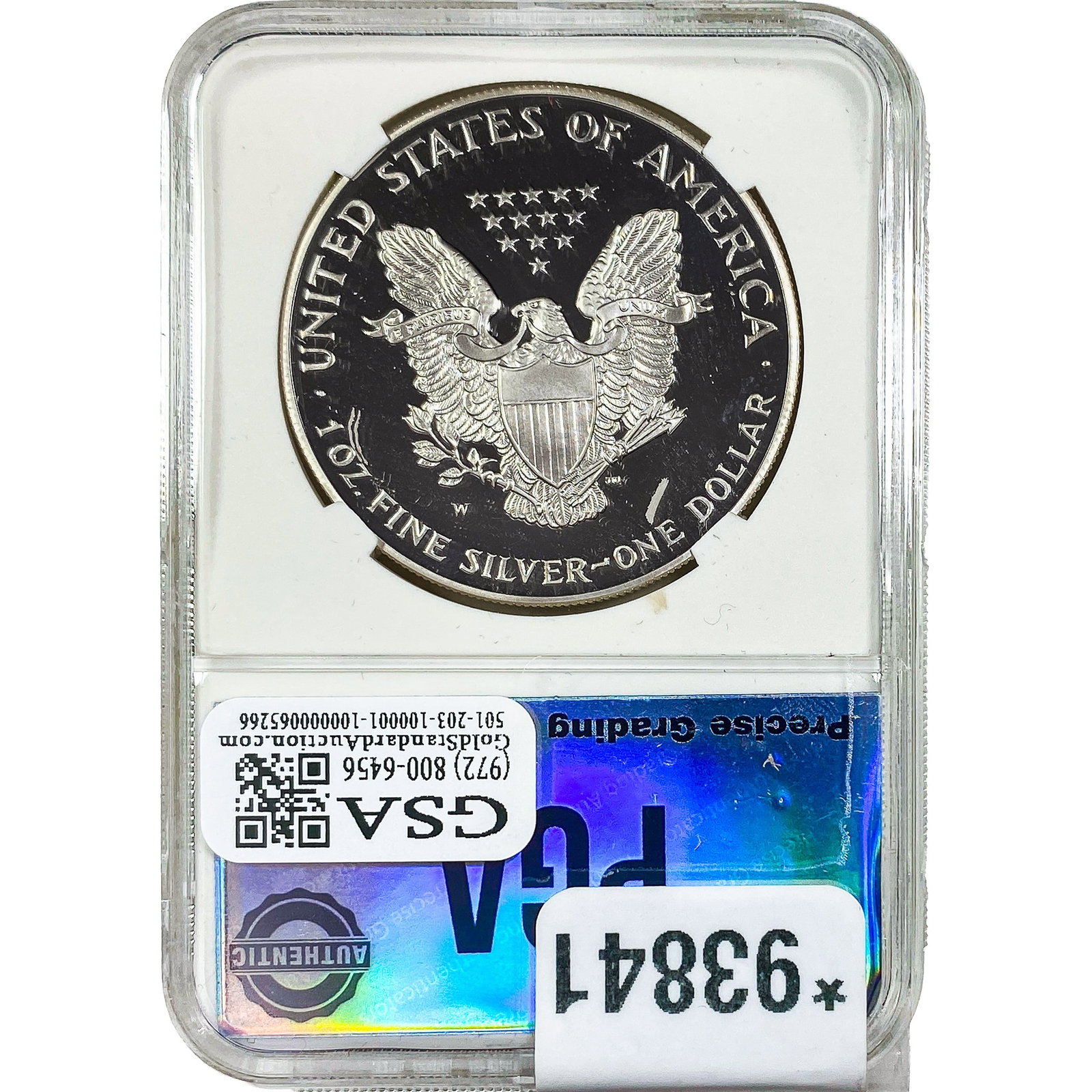 2001 Silver Eagle PGA PR69DCAM - 2