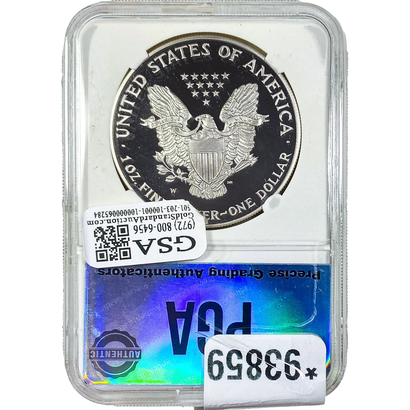 2001 Silver Eagle PGA PR69DCAM - 2