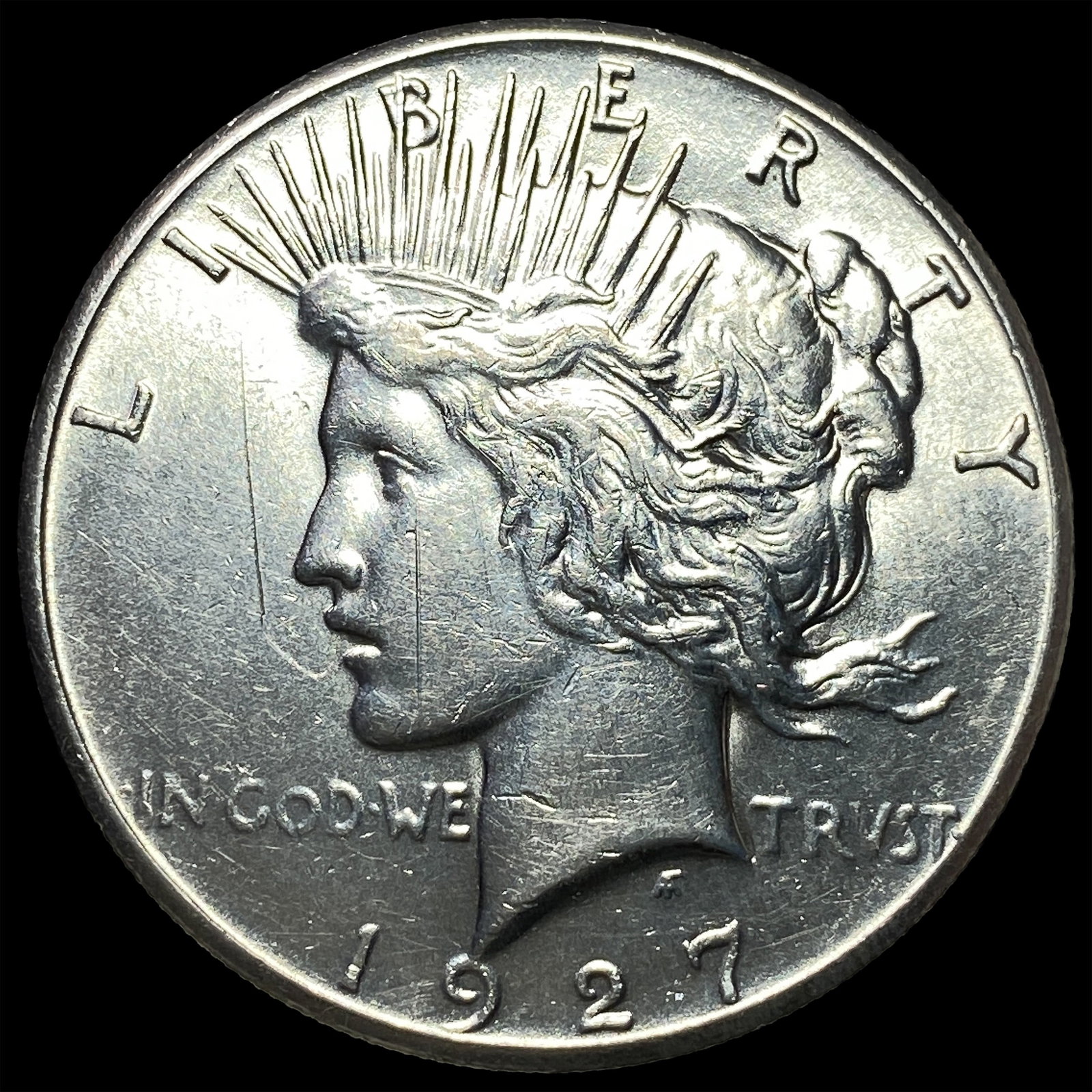 1927 Silver Peace Dollar UNCIRCULATED: 1927 Silver Peace Dollar UNCIRCULATED