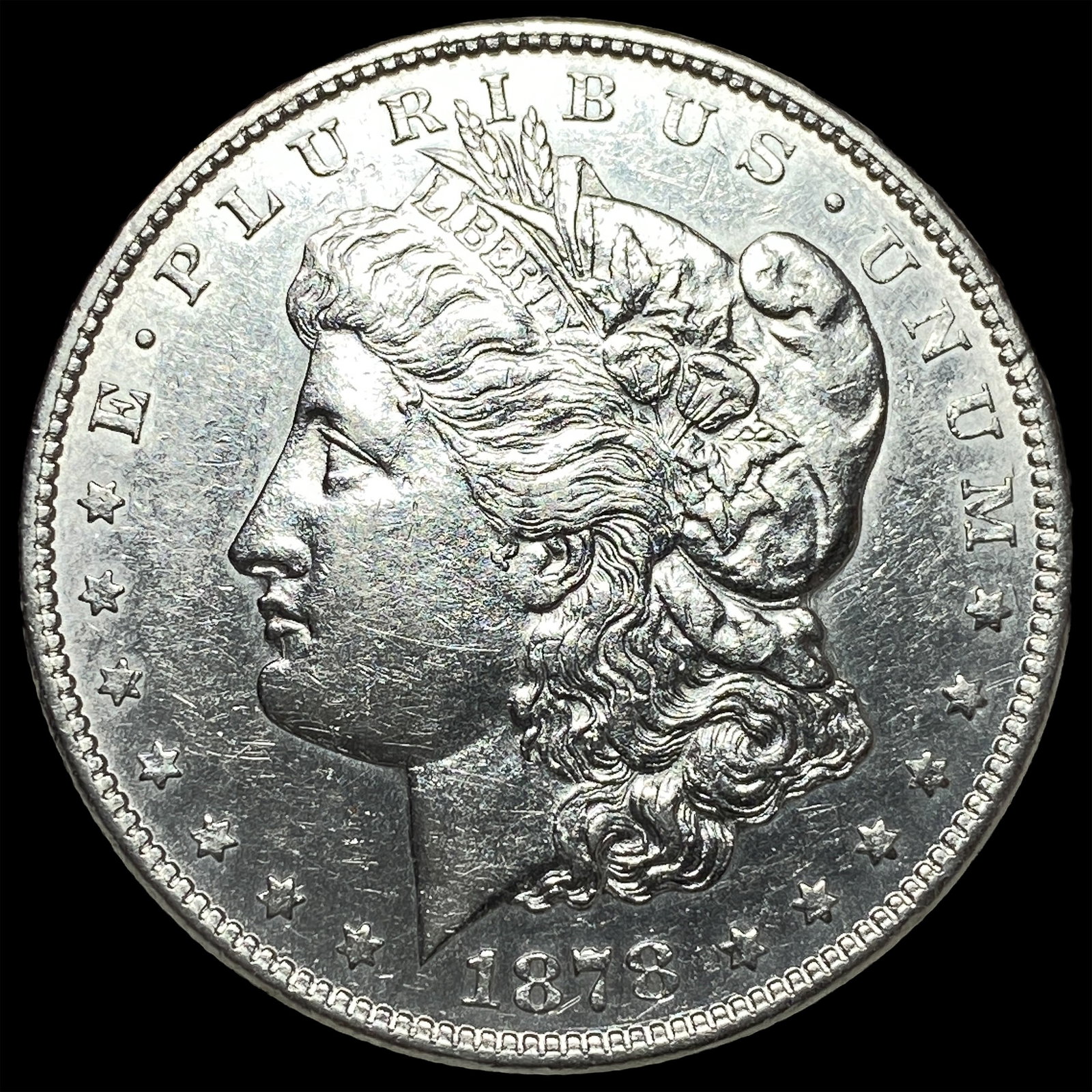 1878-CC Silver Morgan Dollar UNCIRCULATED: 1878-CC Silver Morgan Dollar UNCIRCULATED