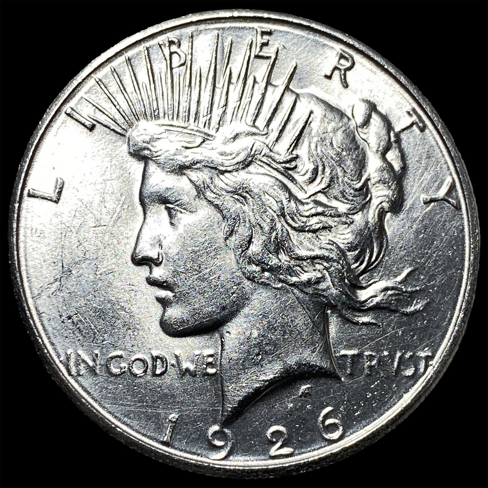 1926-S Peace Silver Dollar UNCIRCULATED: 1926-S Peace Silver Dollar UNCIRCULATED