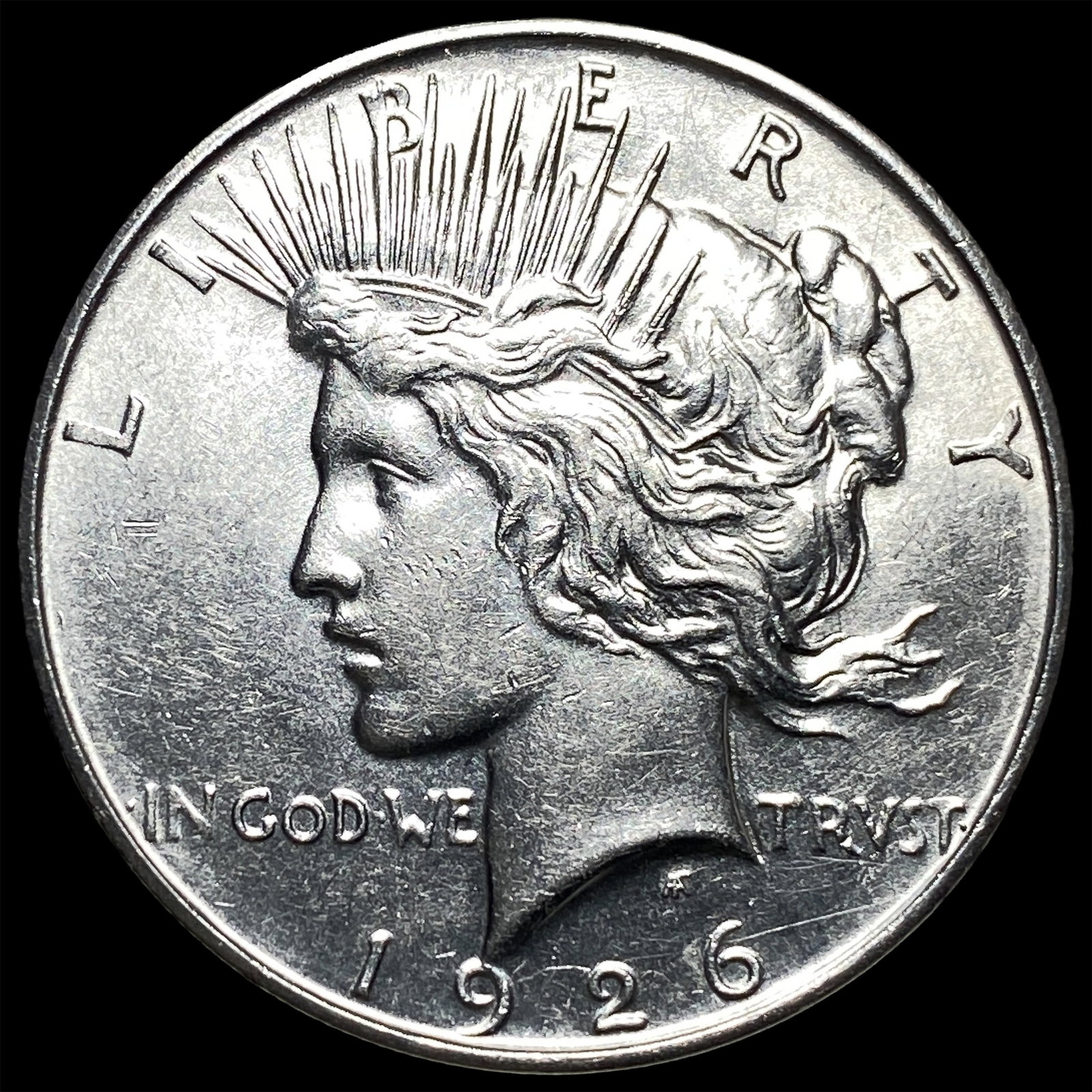 1926-D Peace Silver Dollar CHOICE BU (1 of 2)