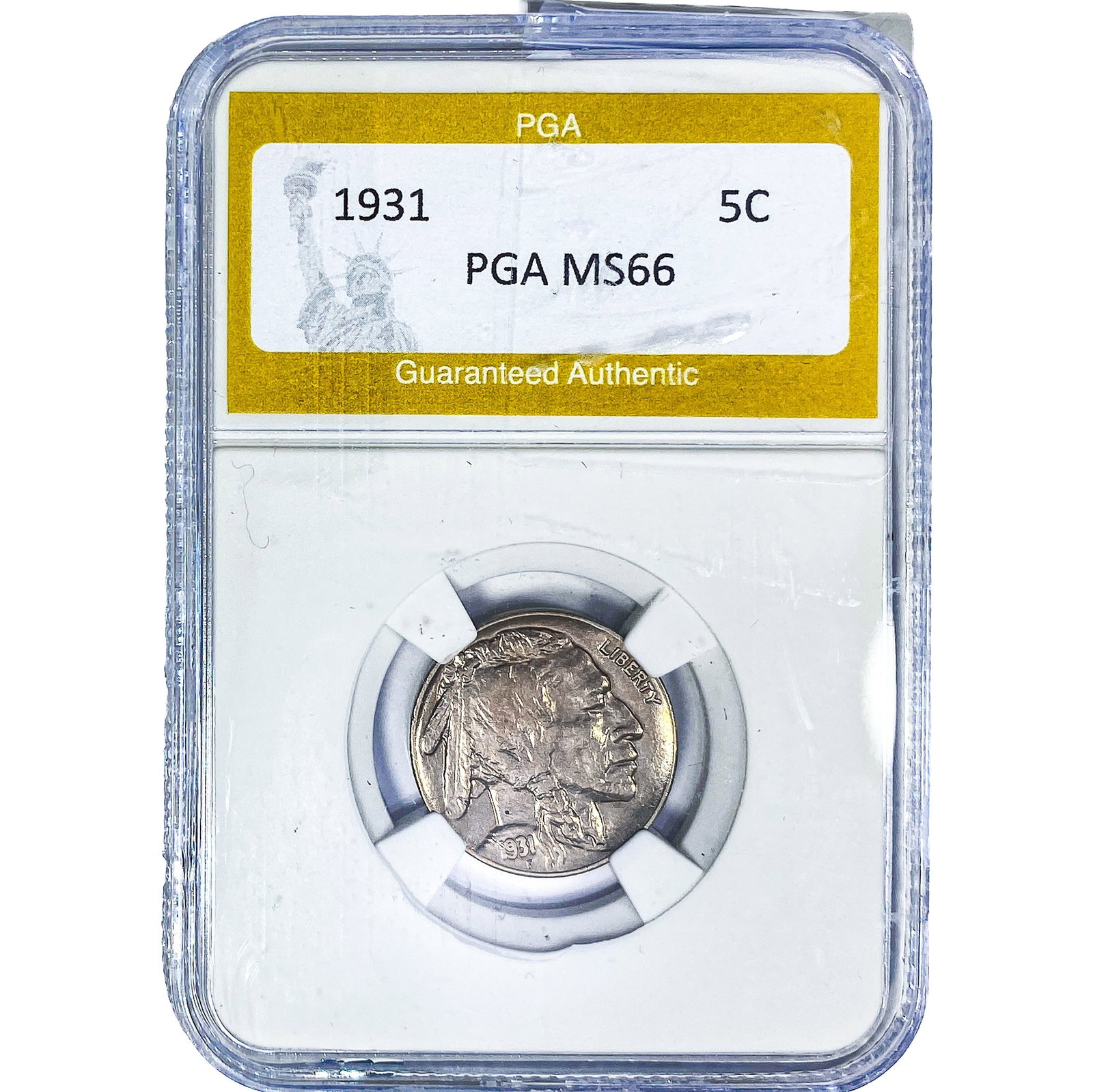 1931 Buffalo Nickel PGA MS66 (1 of 2)