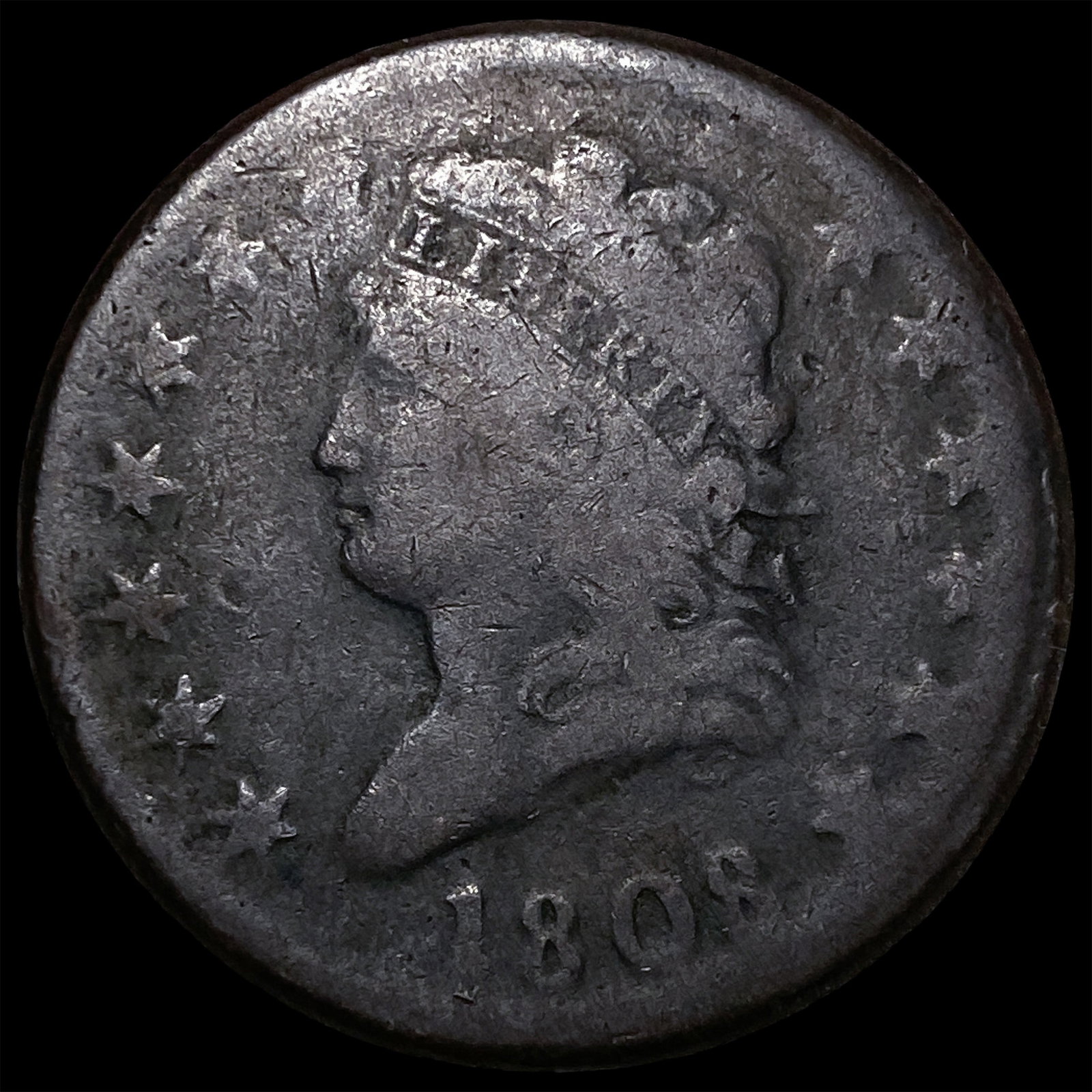 1808 Classic Head Large Cent LIGHTLY CIRCULATED (1 of 2)