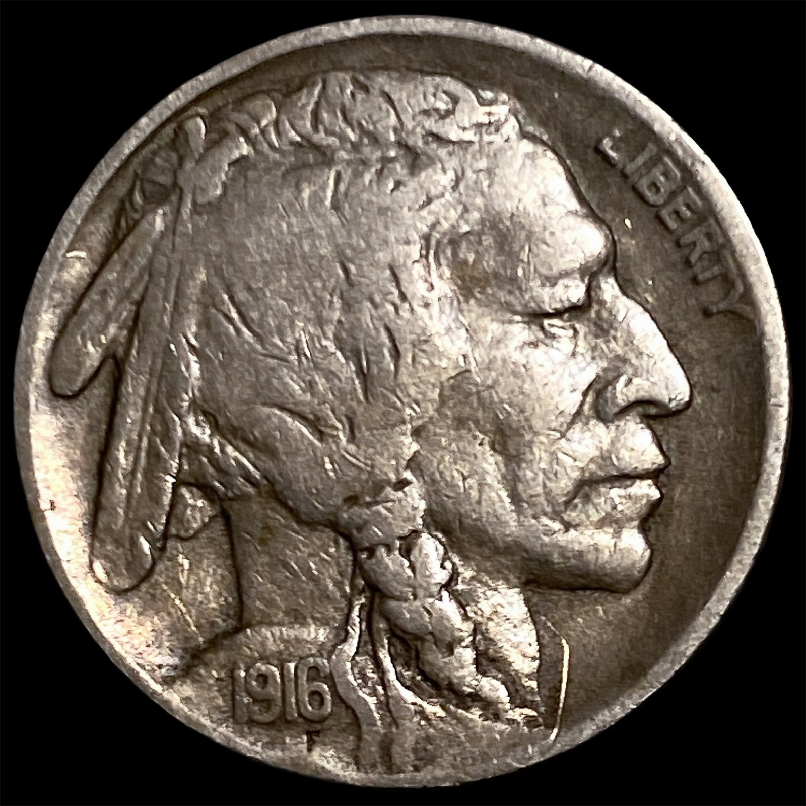 1916-S Buffalo Nickel NEARLY UNCIRCULATED: 1916-S Buffalo Nickel NEARLY UNCIRCULATED