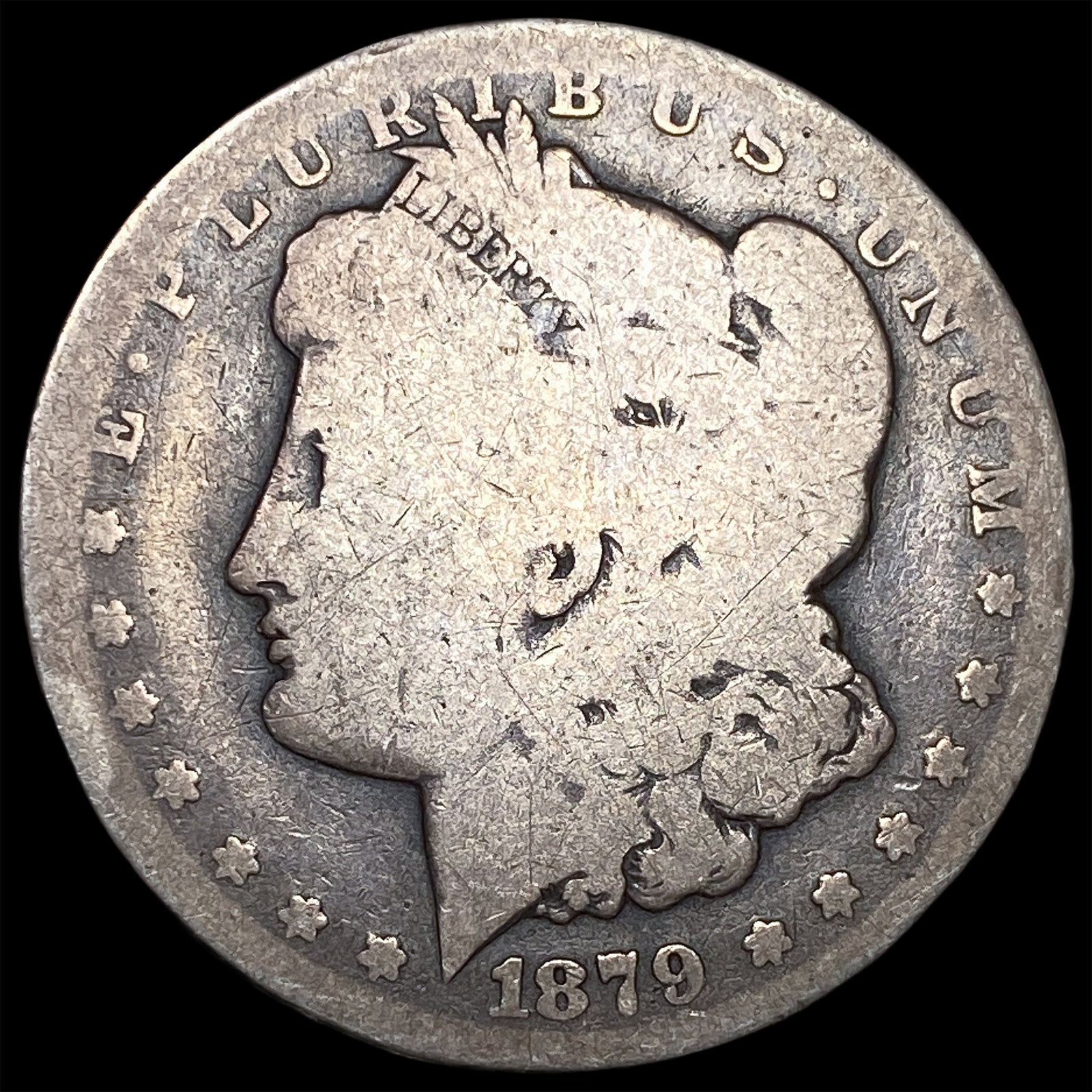 1879-CC Morgan Silver Dollar NICELY CIRCULATED: 1879-CC Morgan Silver Dollar NICELY CIRCULATED