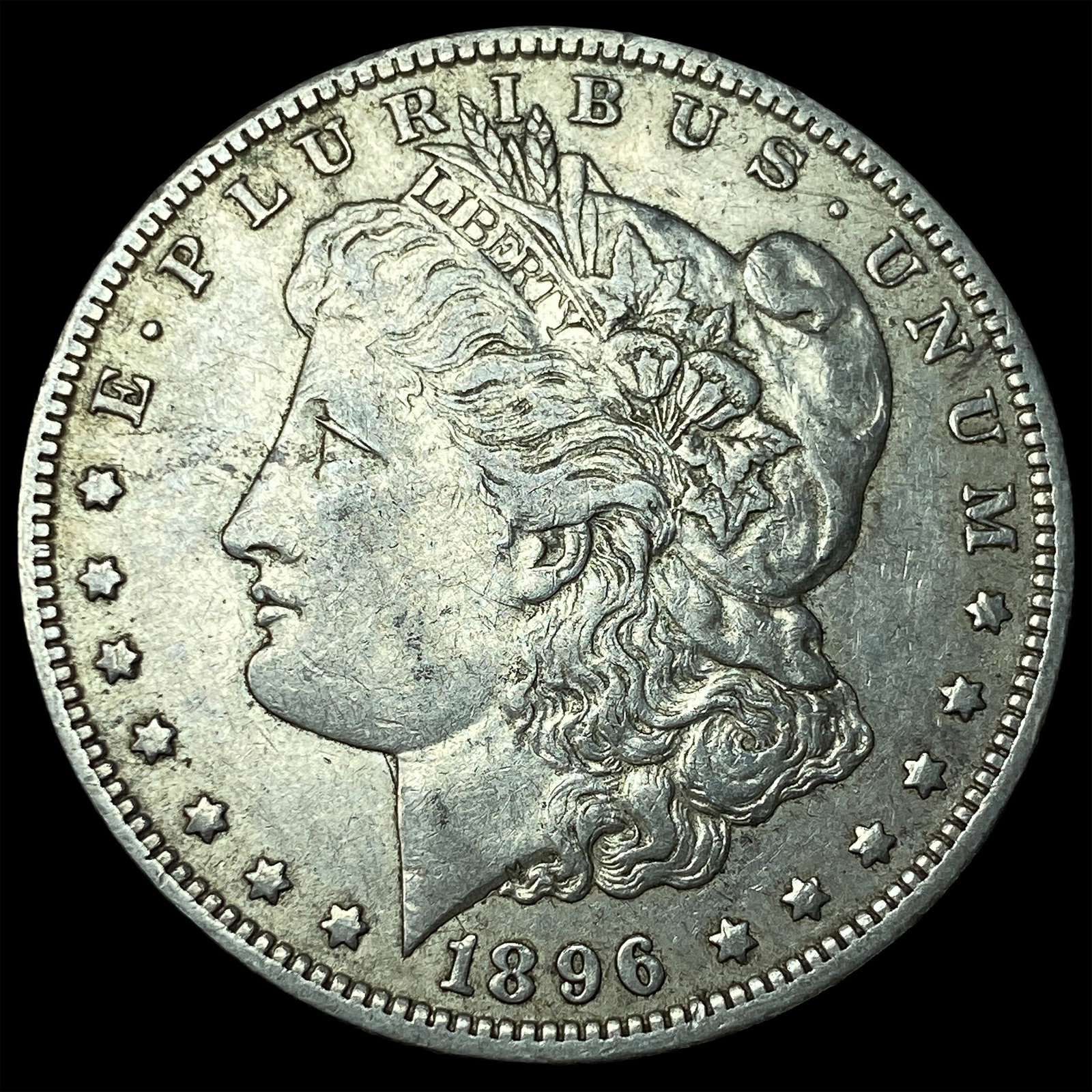 1896-O Silver Morgan Dollar NEARLY UNCIRCULATED: 1896-O Silver Morgan Dollar NEARLY UNCIRCULATED