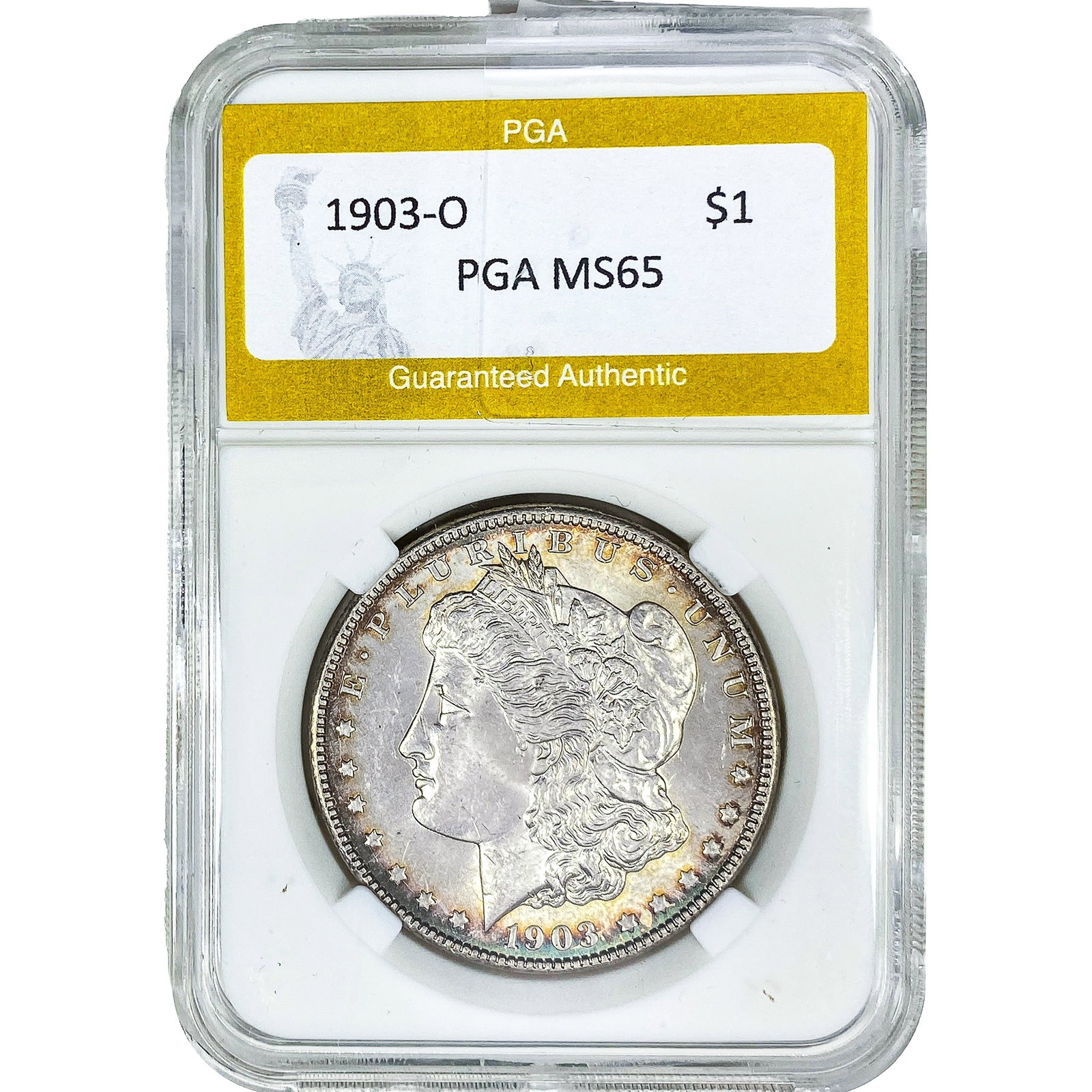 1903-O Morgan Silver Dollar PGA MS65: 1903-O Morgan Silver Dollar PGA MS65