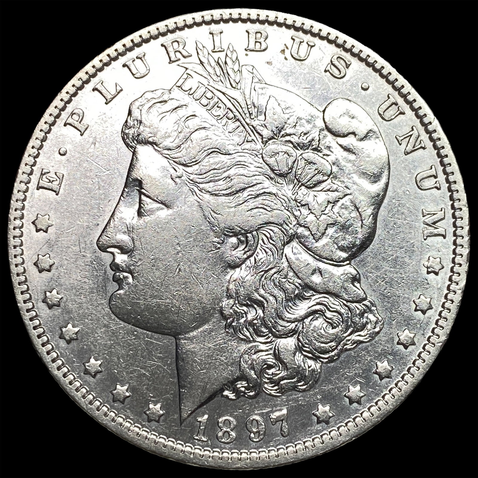 1897-O Silver Morgan Dollar CLOSELY UNCIRCULATED: 1897-O Silver Morgan Dollar CLOSELY UNCIRCULATED