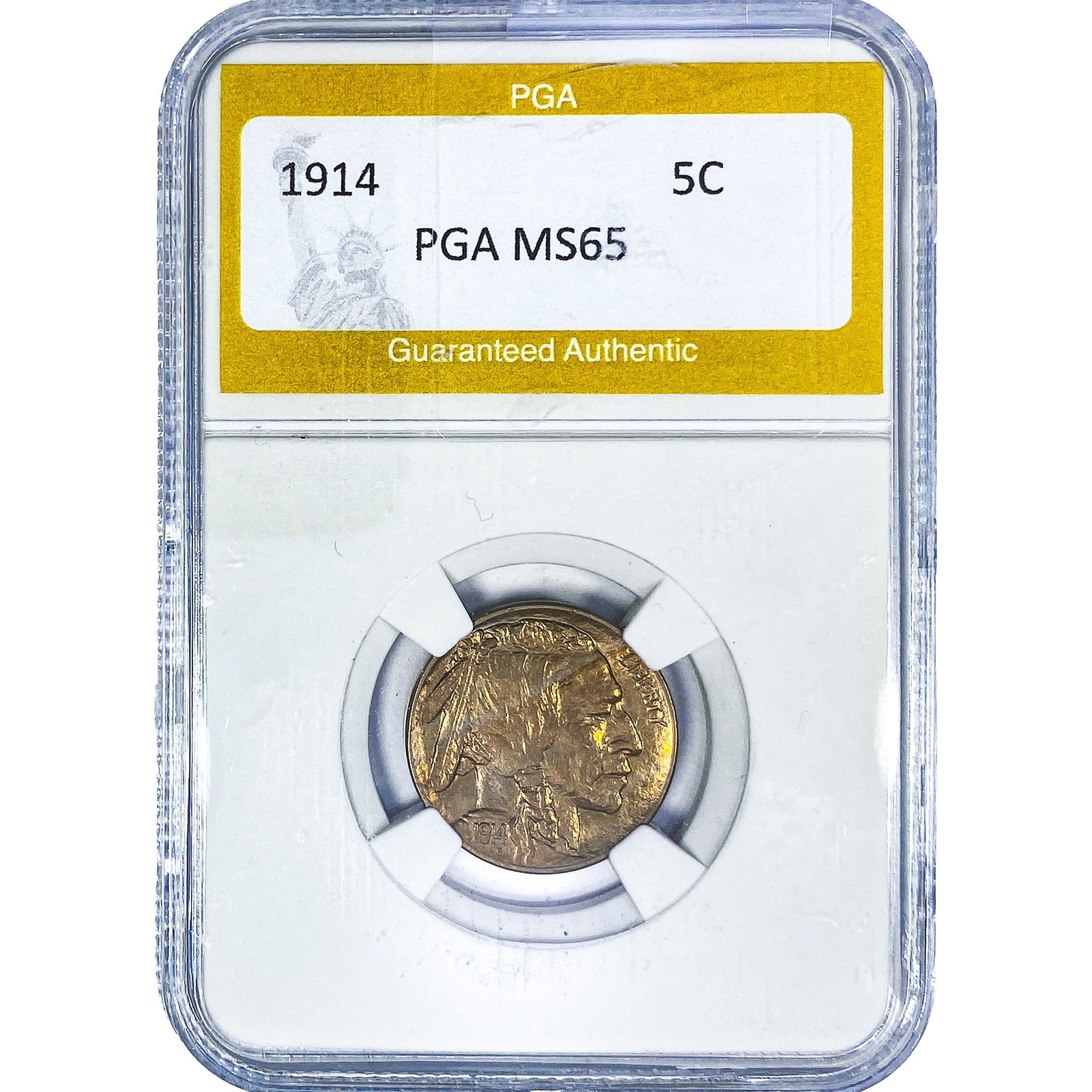 1914 Buffalo Nickel PGA MS65 (1 of 2)