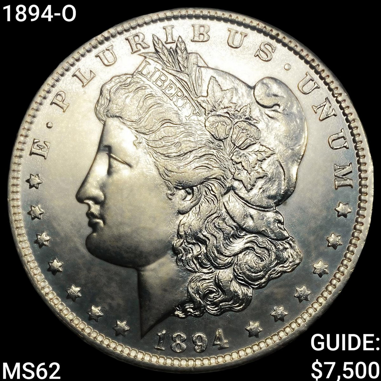 1894-O Morgan Silver Dollar: 1894-O Morgan Silver Dollar