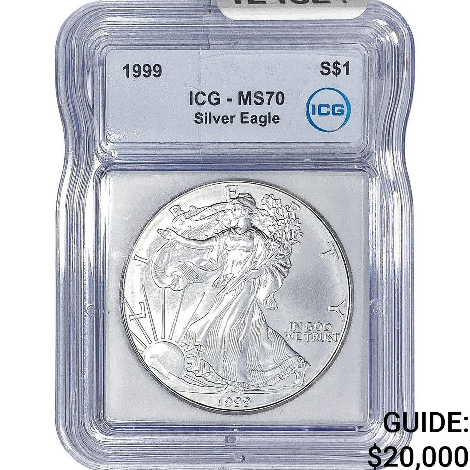 1999 Silver Eagle ICG MS70 (1 of 4)