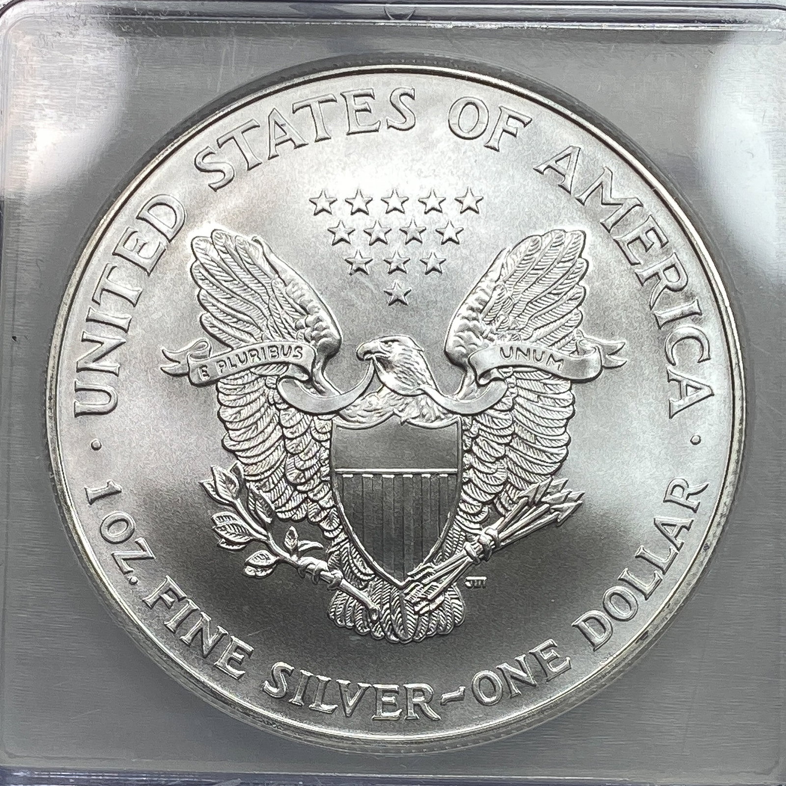 1999 Silver Eagle ICG MS70 - 4