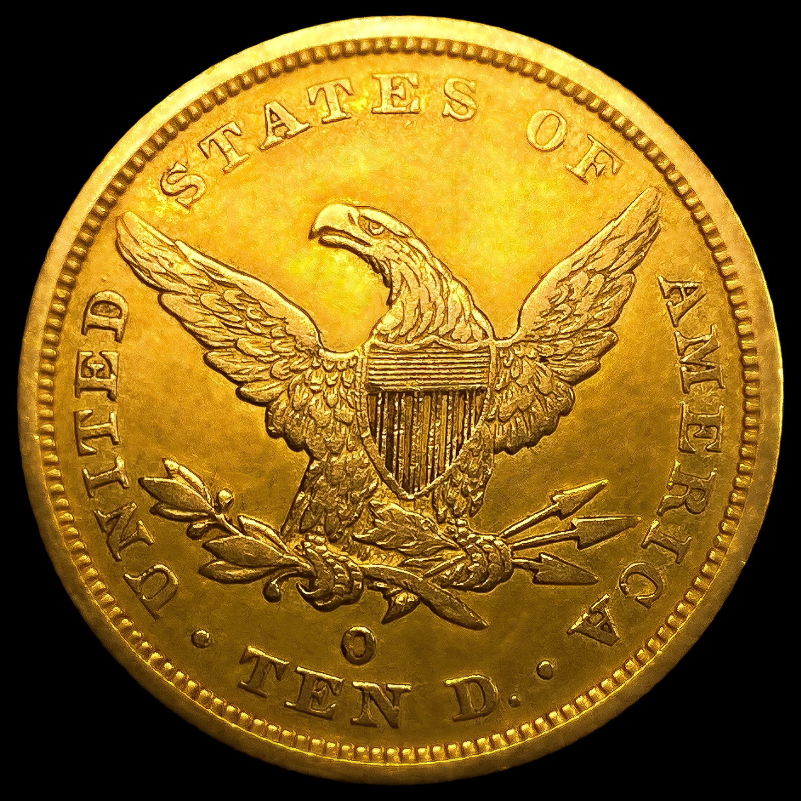 1844-O $10 Gold Eagle - 2
