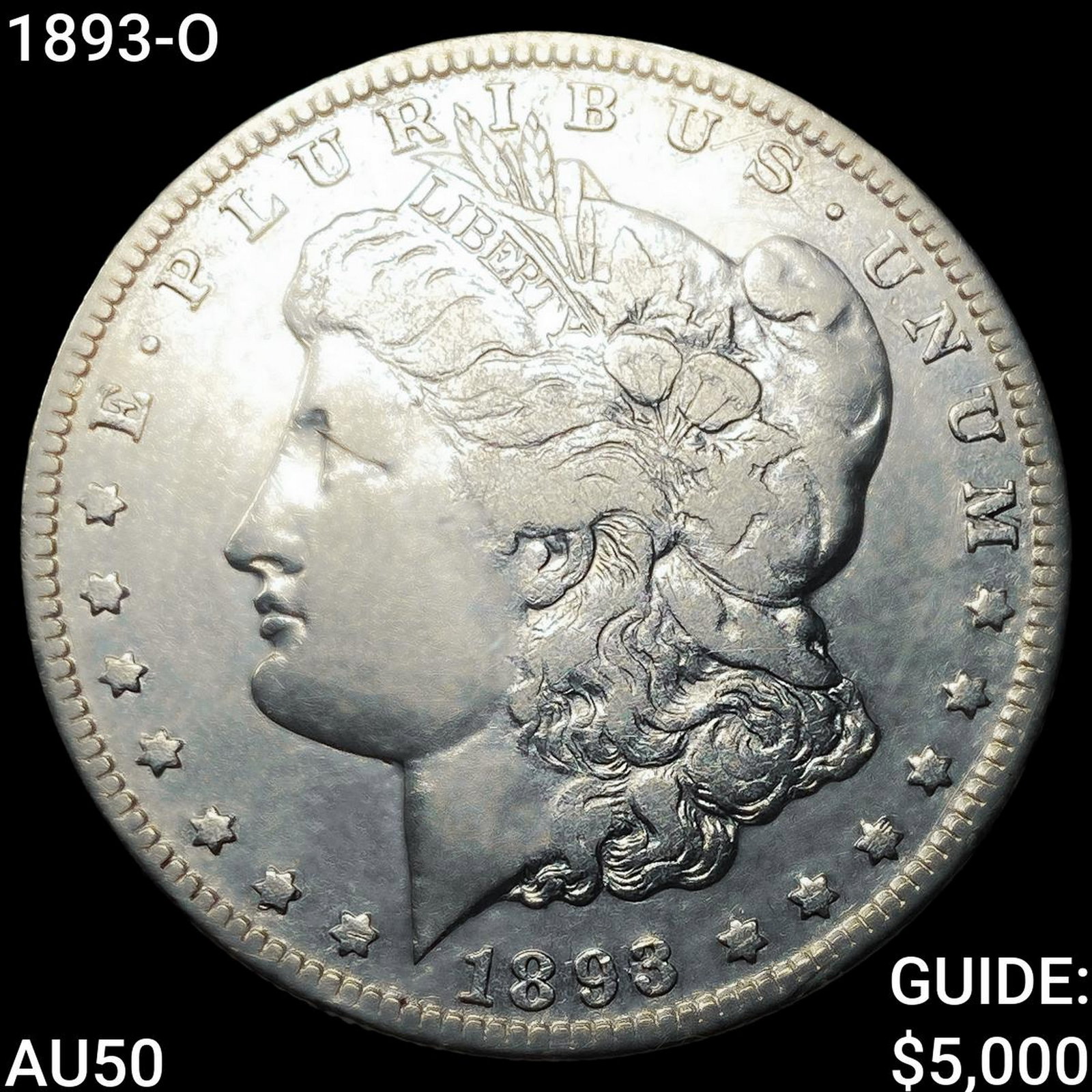 1893-O Morgan Silver Dollar: 1893-O Morgan Silver Dollar
