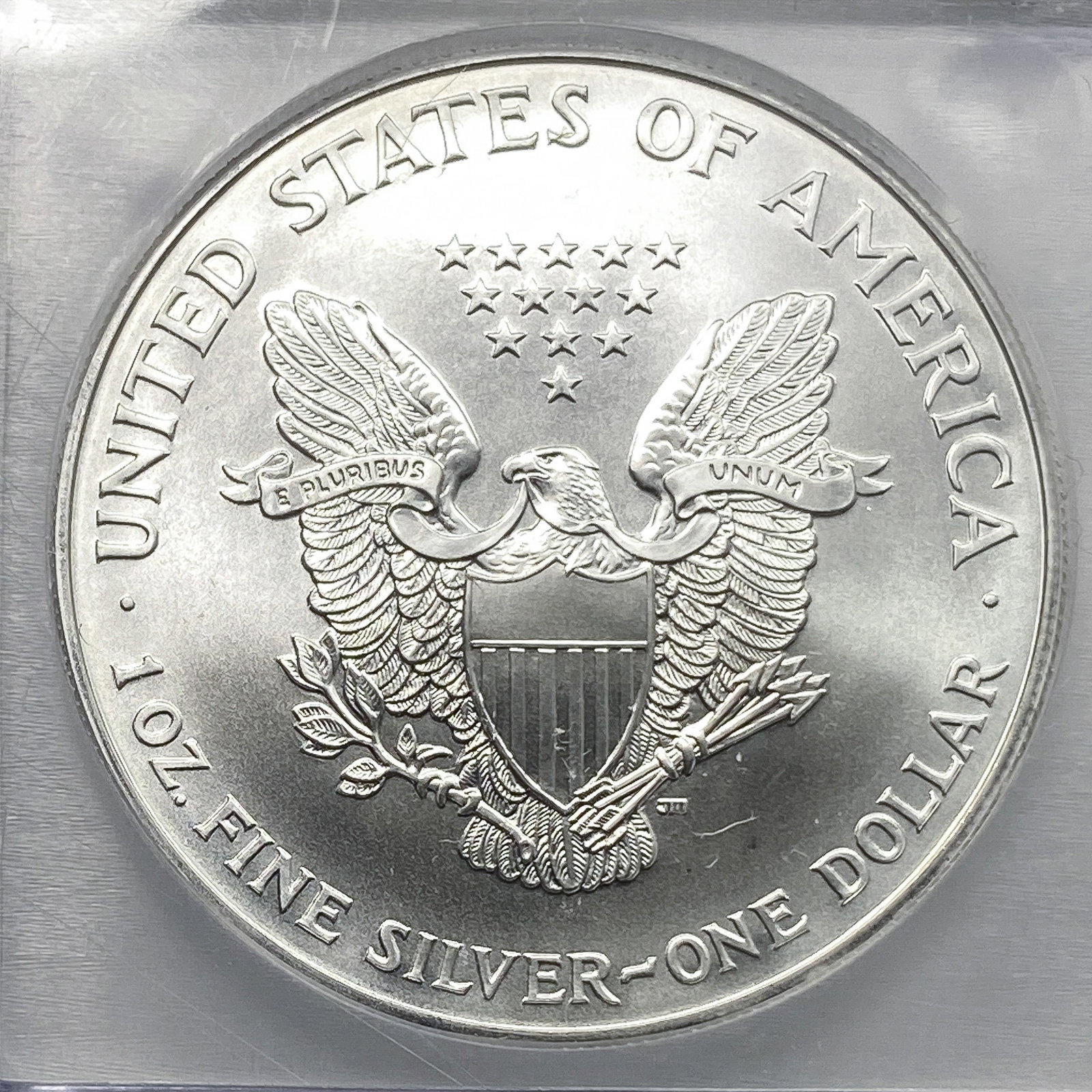 1999 Silver Eagle ICG MS70 - 4