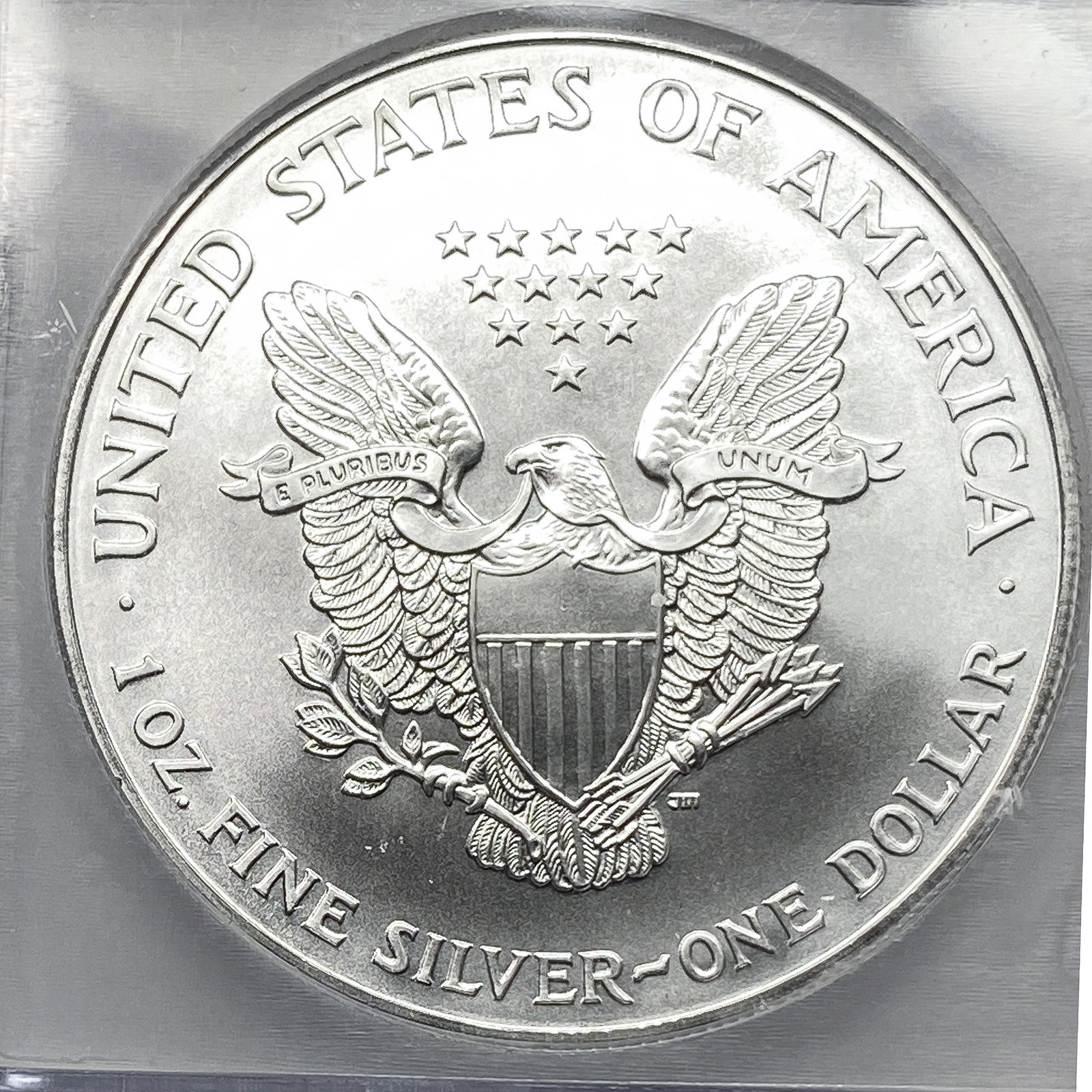 1999 Silver Eagle ICG MS70 - 4