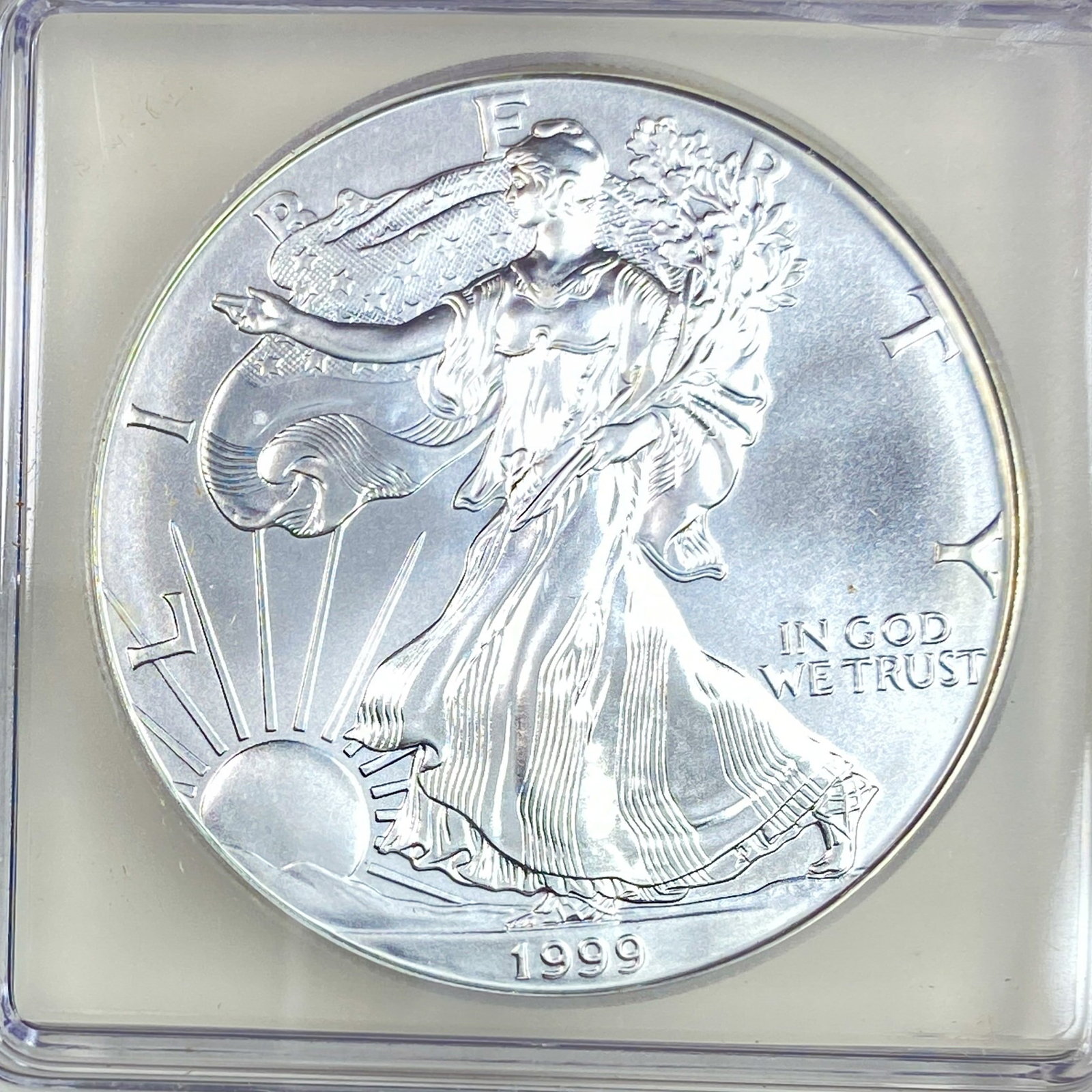 1999 Silver Eagle ICG MS69+ - 3