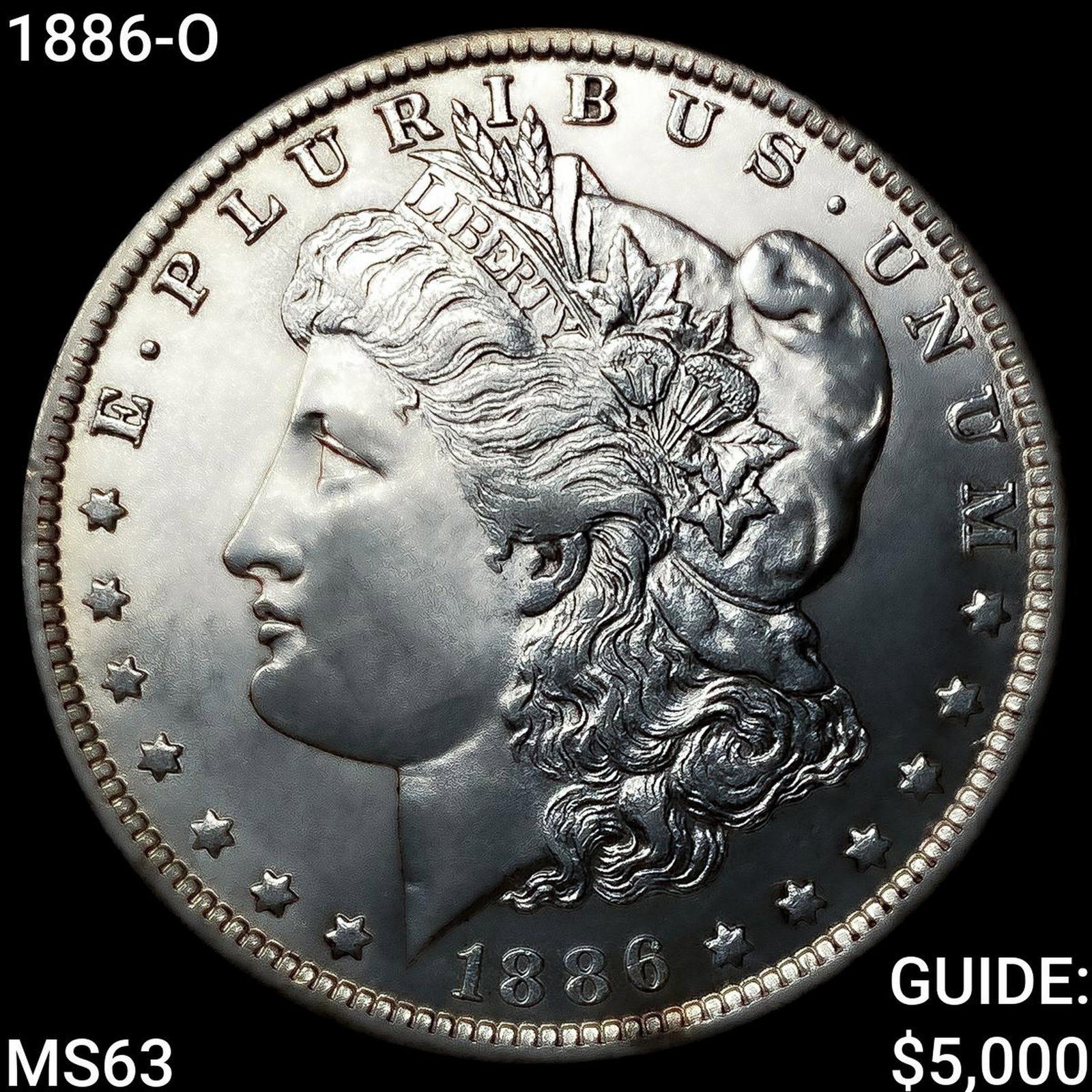 1886-O Morgan Silver Dollar CHOICE BU: 1886-O Morgan Silver Dollar CHOICE BU