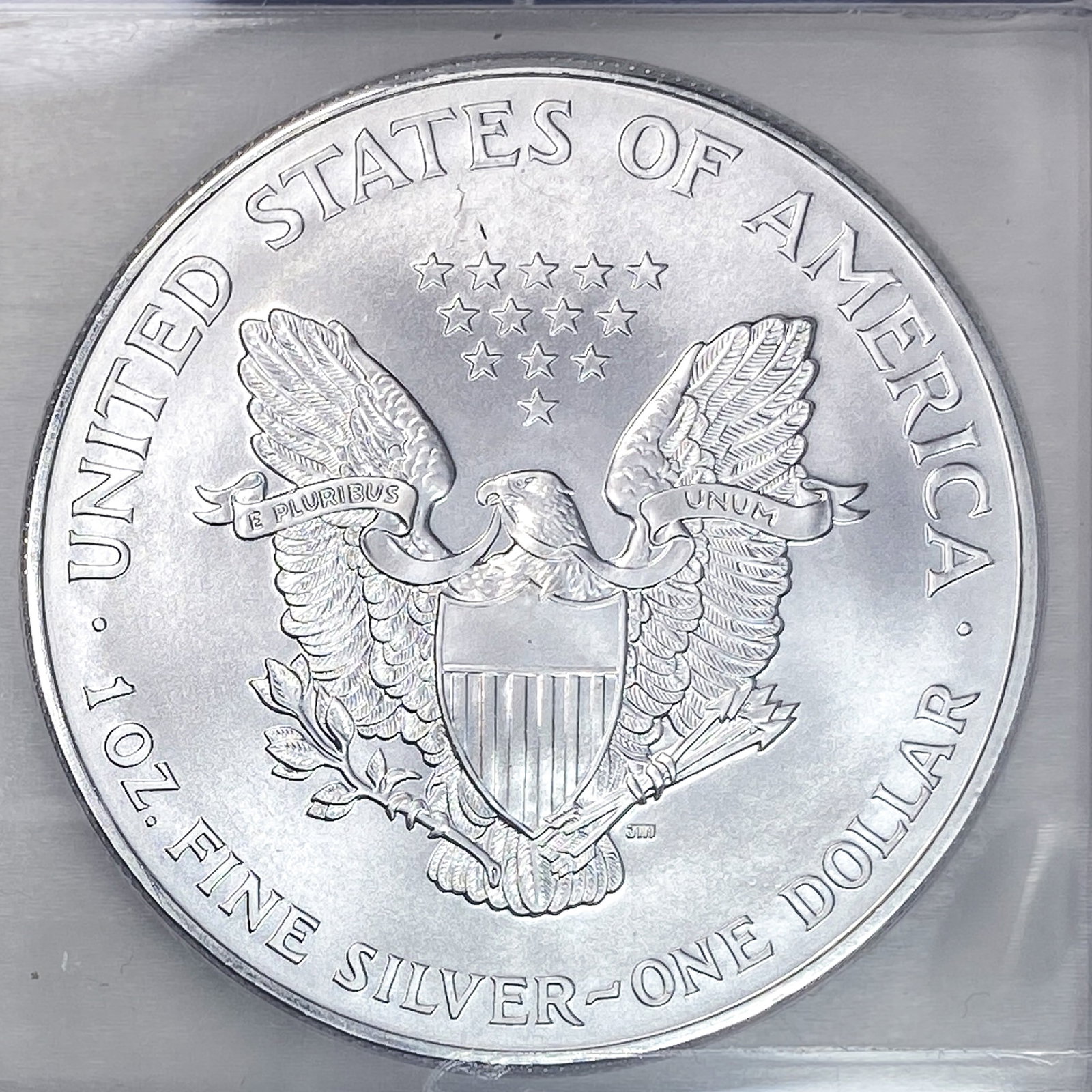1999 Silver Eagle ICG MS70 - 4