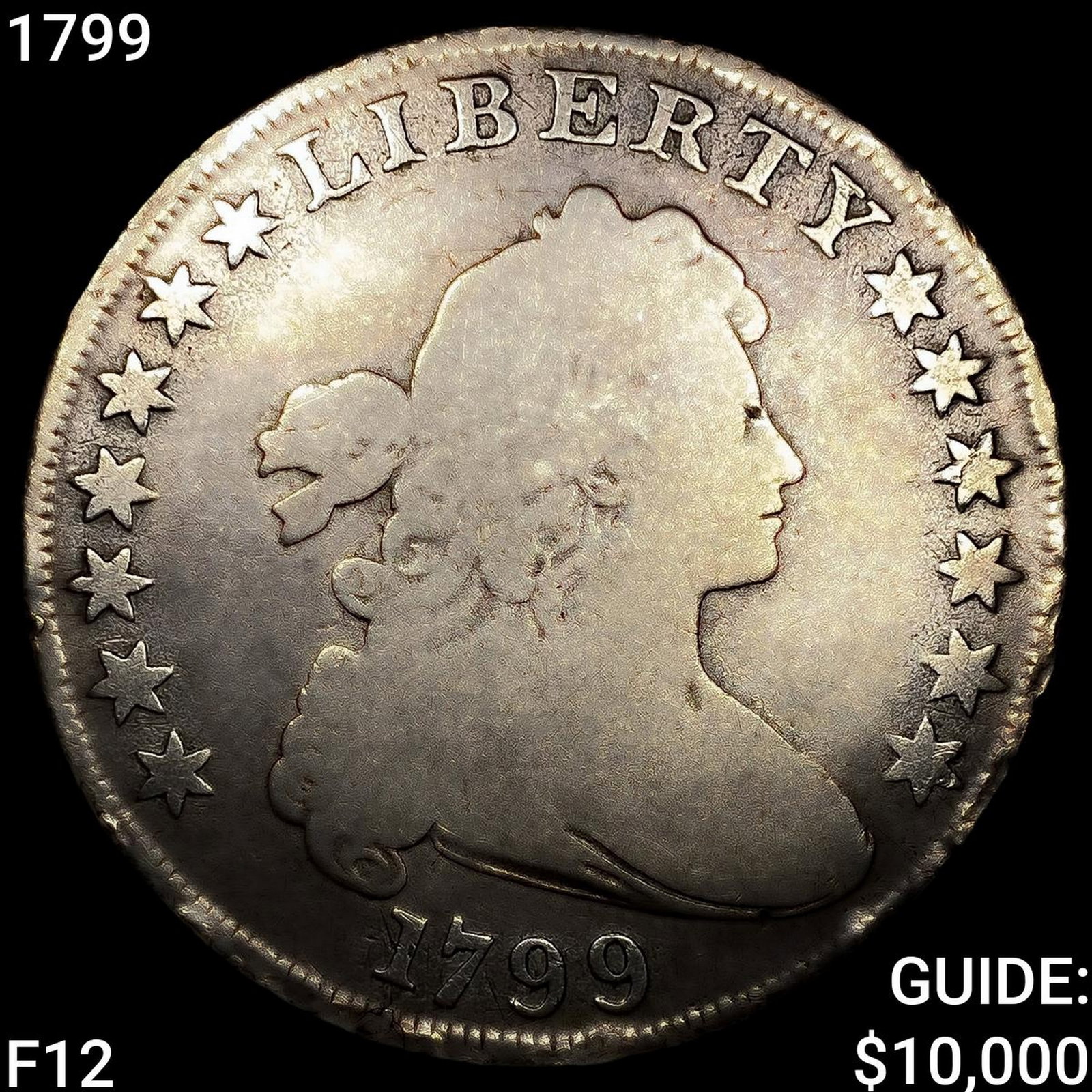 1799 Draped Bust Dollar NICELY CIRCULATED (1 of 2)
