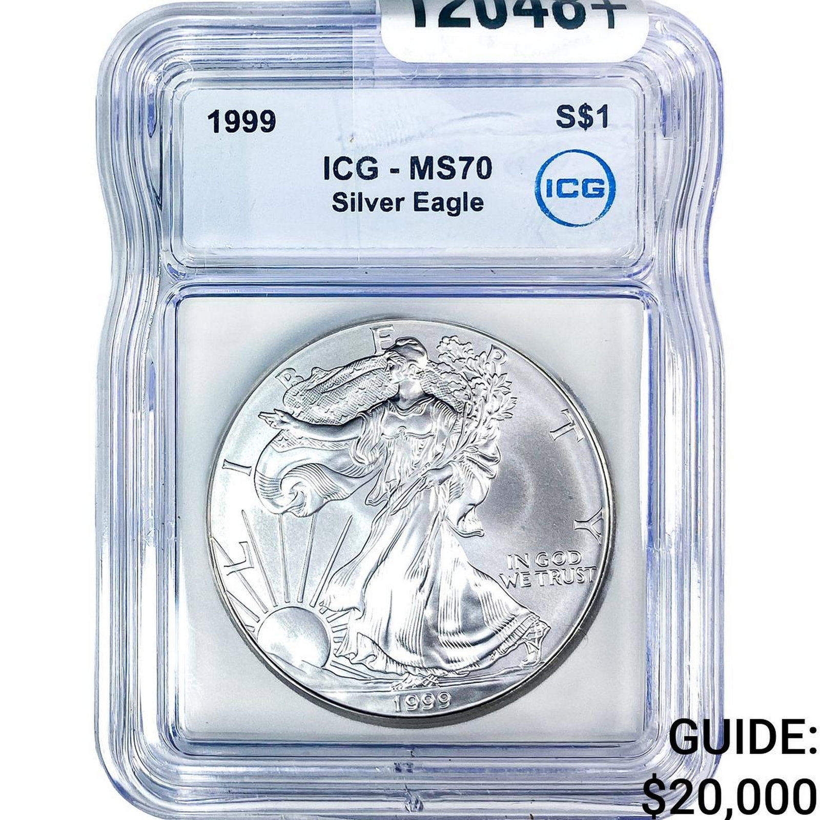 1999 Silver Eagle ICG MS70 (1 of 4)