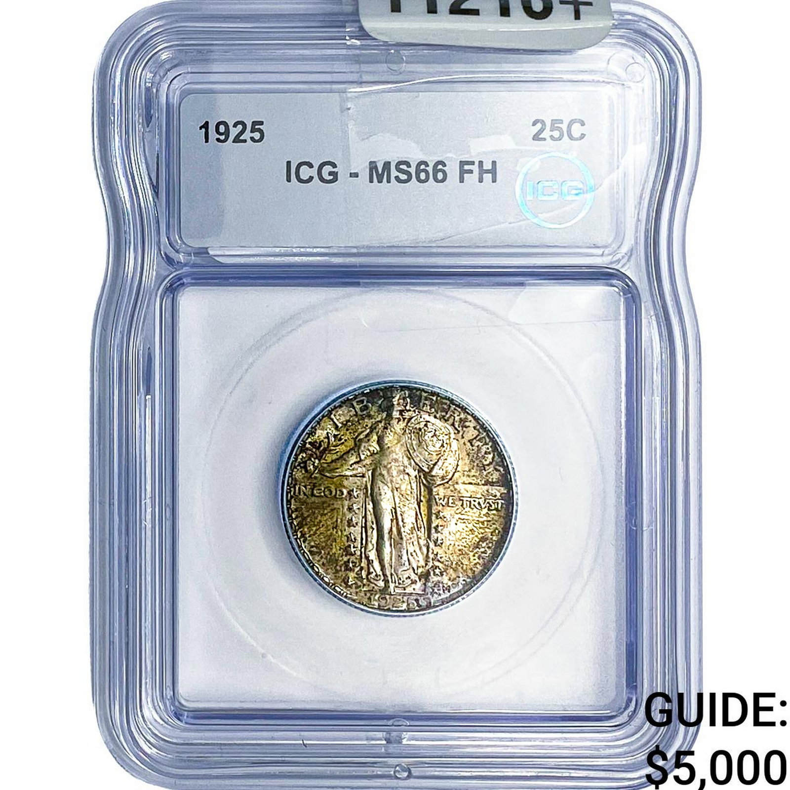 1925 Standing Liberty Quarter ICG MS66 FH: 1925 Standing Liberty Quarter ICG MS66 FH