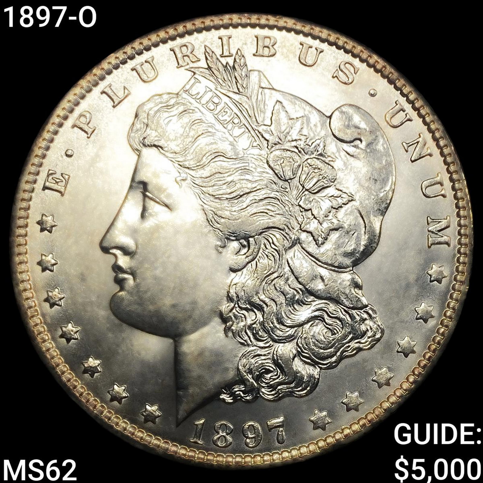 1897-O Morgan Silver Dollar: 1897-O Morgan Silver Dollar