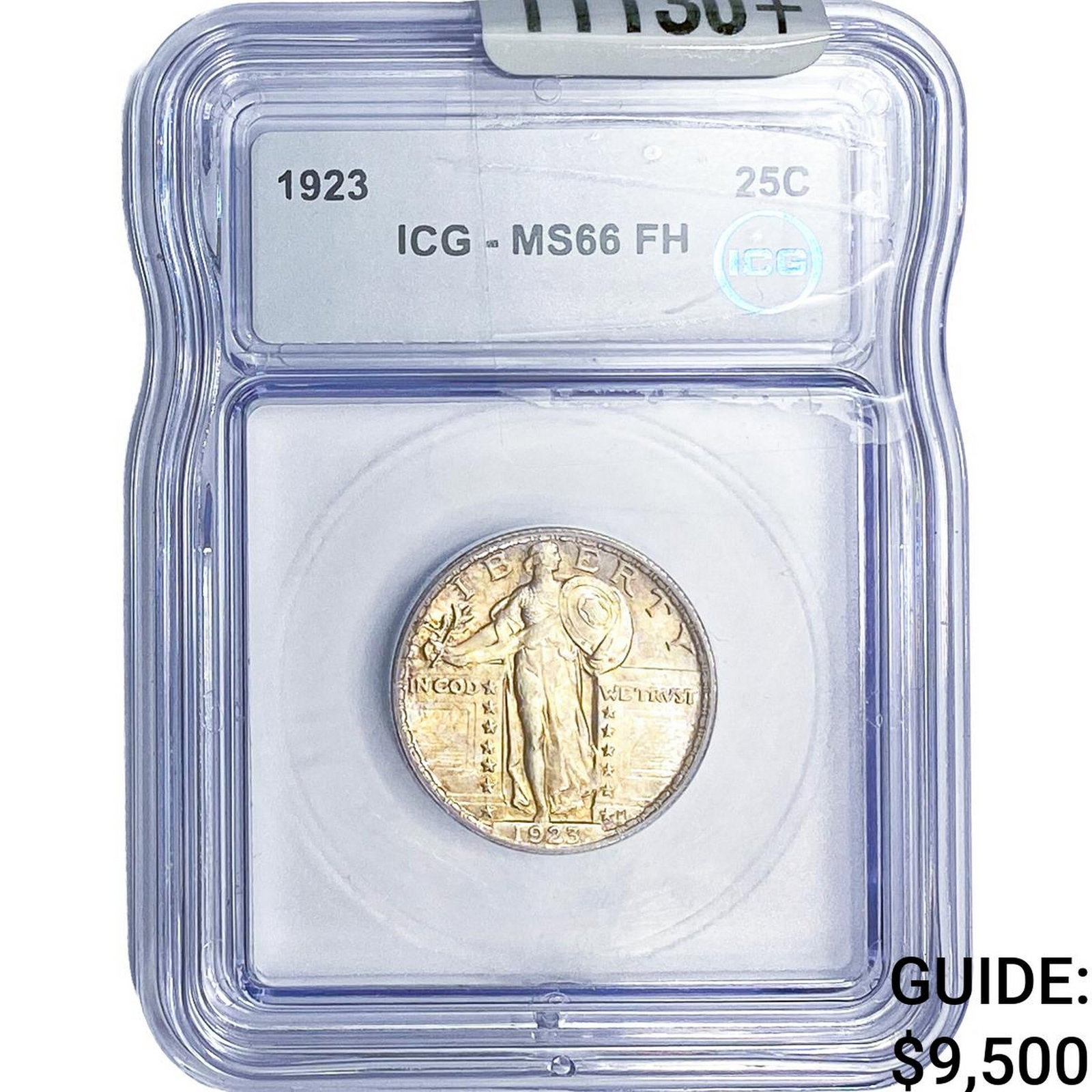 1923 Standing Liberty Quarter ICG MS66 FH: 1923 Standing Liberty Quarter ICG MS66 FH