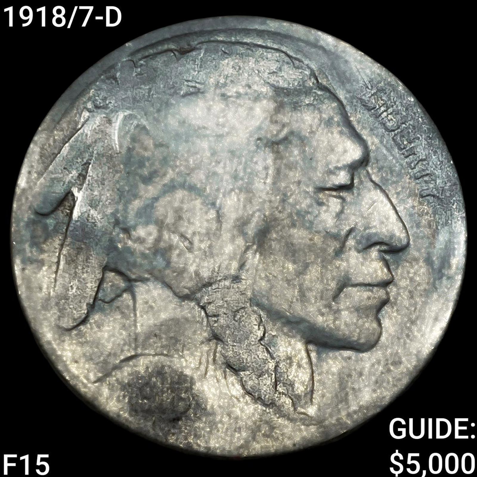 1918/7-D Buffalo Nickel (1 of 2)