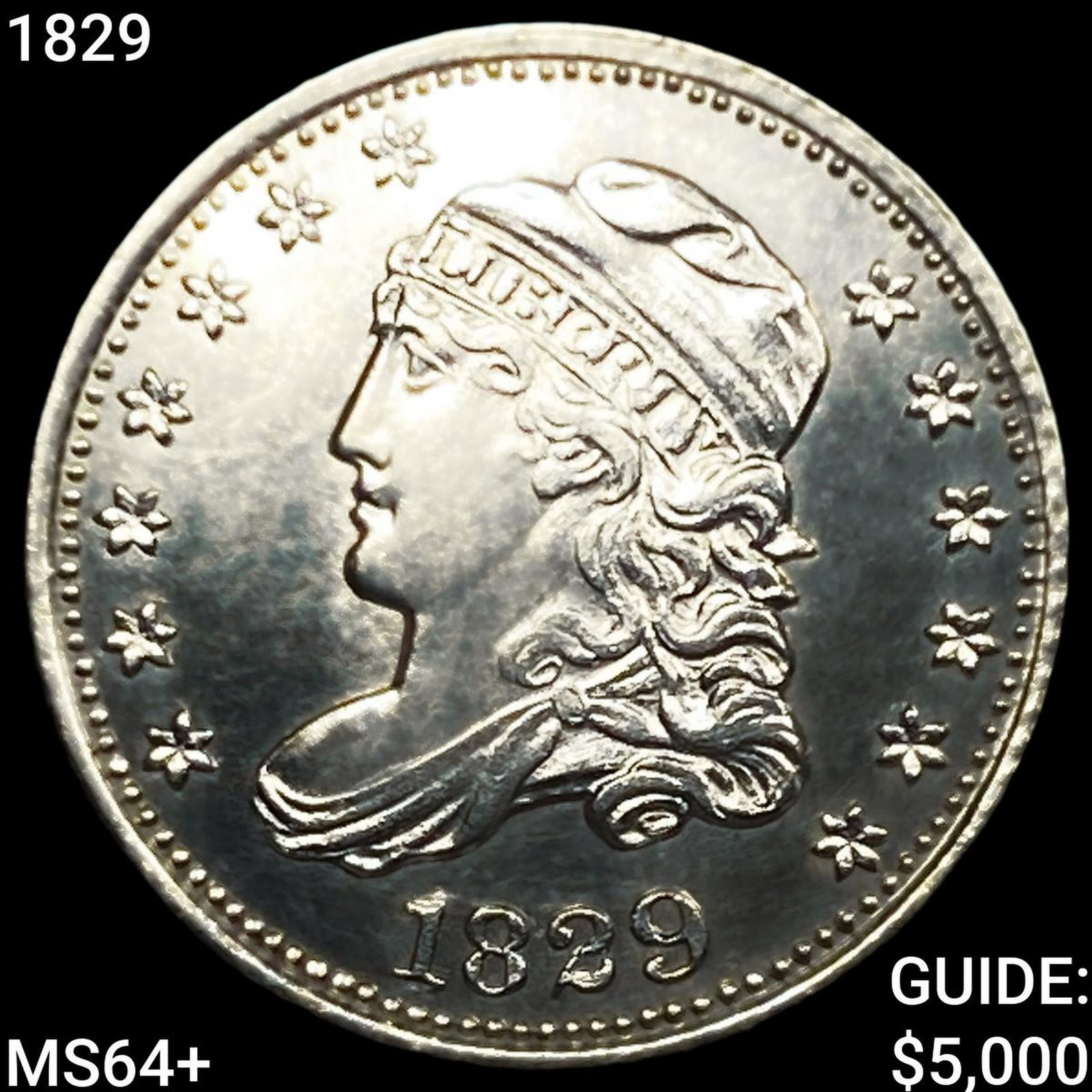 1829 Capped Bust Half Dime (1 of 2)