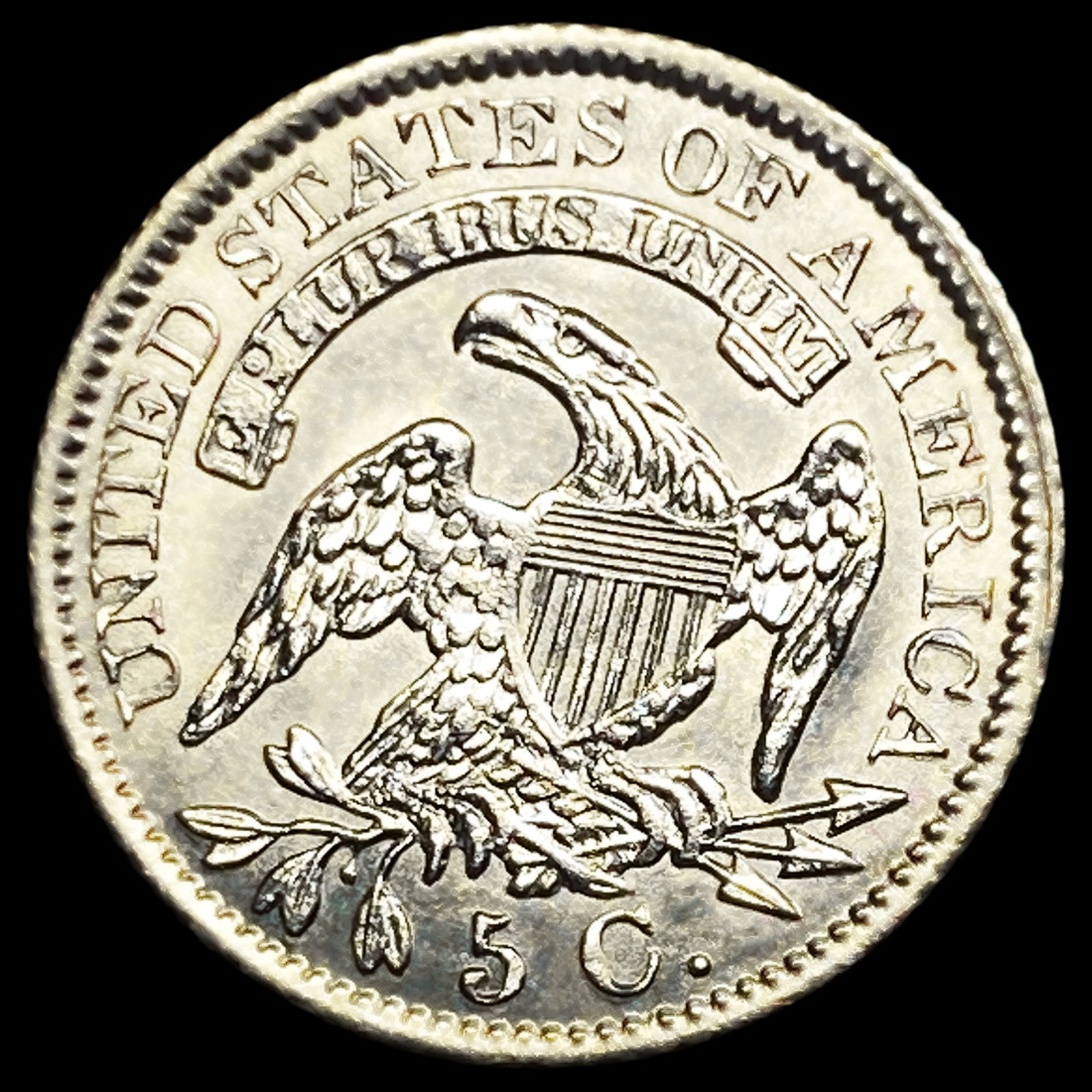 1829 Capped Bust Half Dime - 2