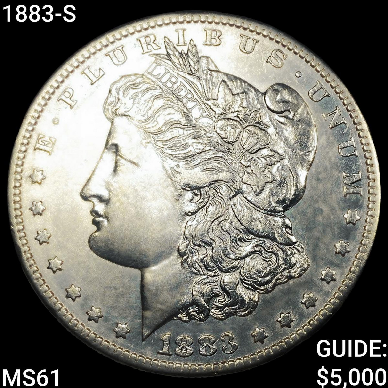 1883-S Morgan Silver Dollar: 1883-S Morgan Silver Dollar