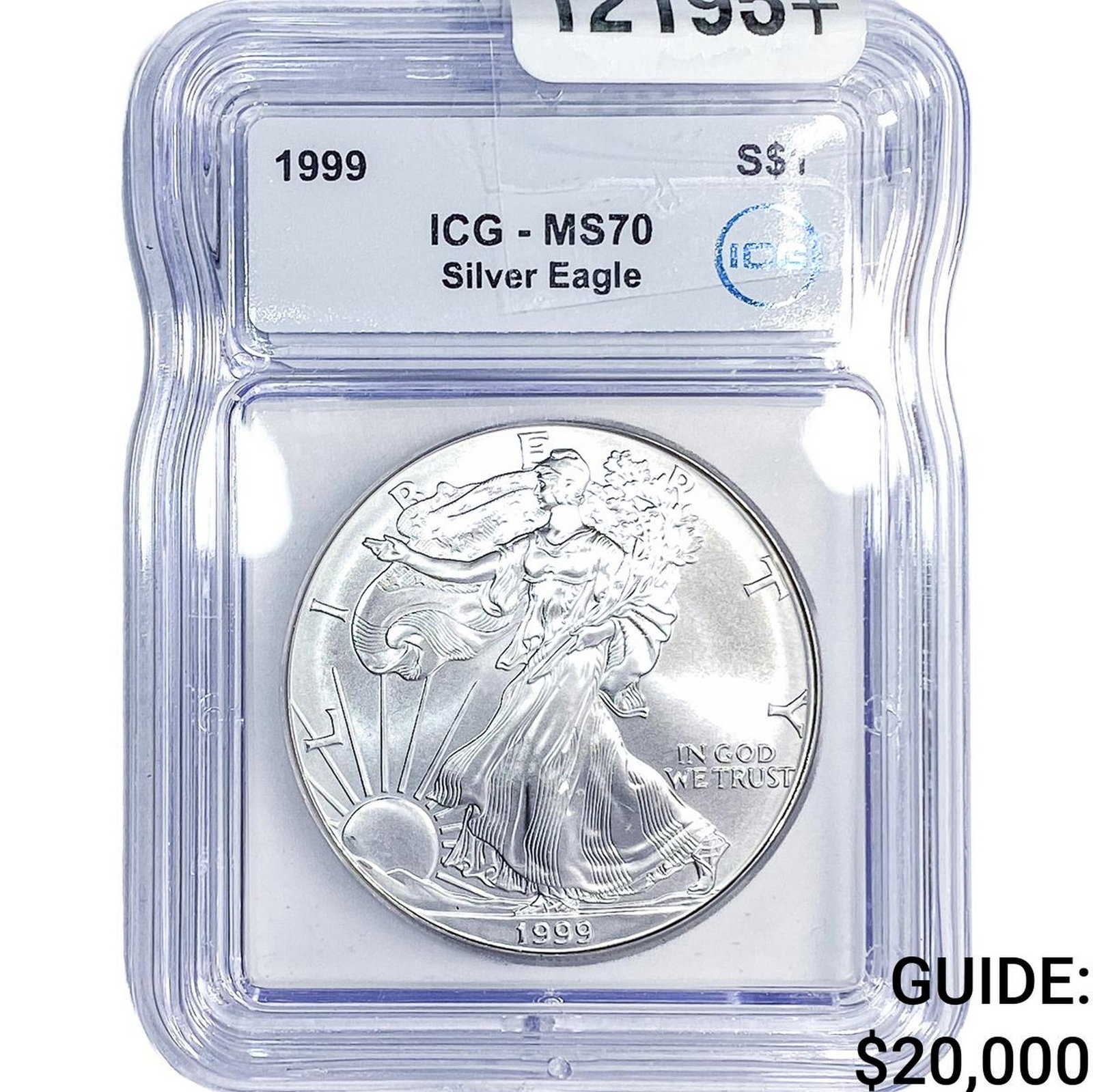 1999 Silver Eagle ICG MS70 (1 of 4)