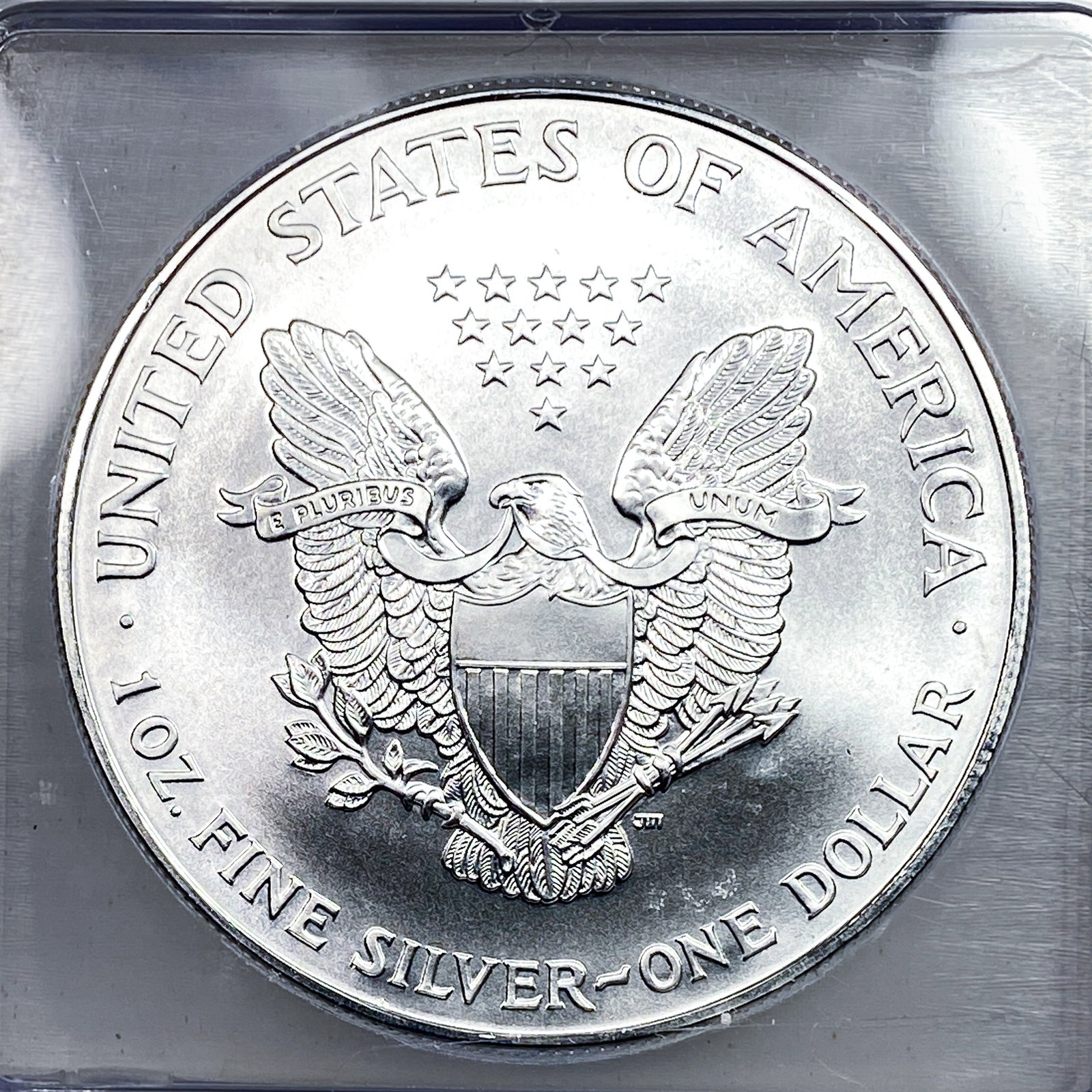 1999 Silver Eagle ICG MS70 - 4