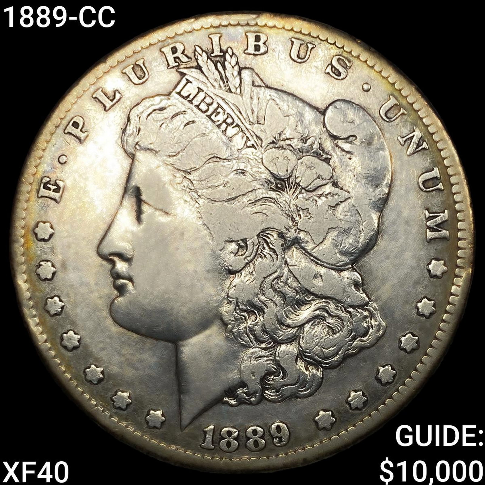 1889-CC Morgan Silver Dollar: 1889-CC Morgan Silver Dollar