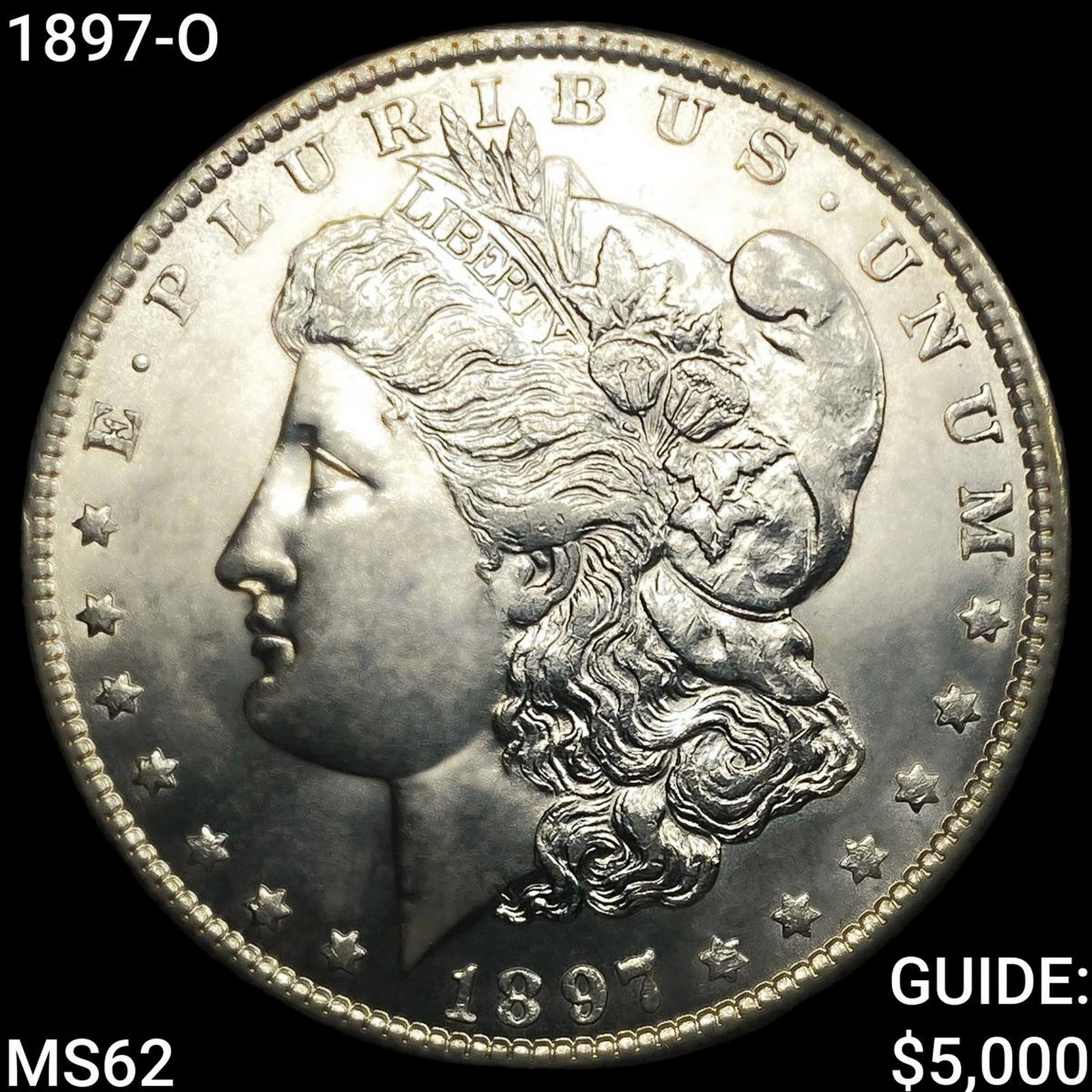 1897-O Morgan Silver Dollar: 1897-O Morgan Silver Dollar