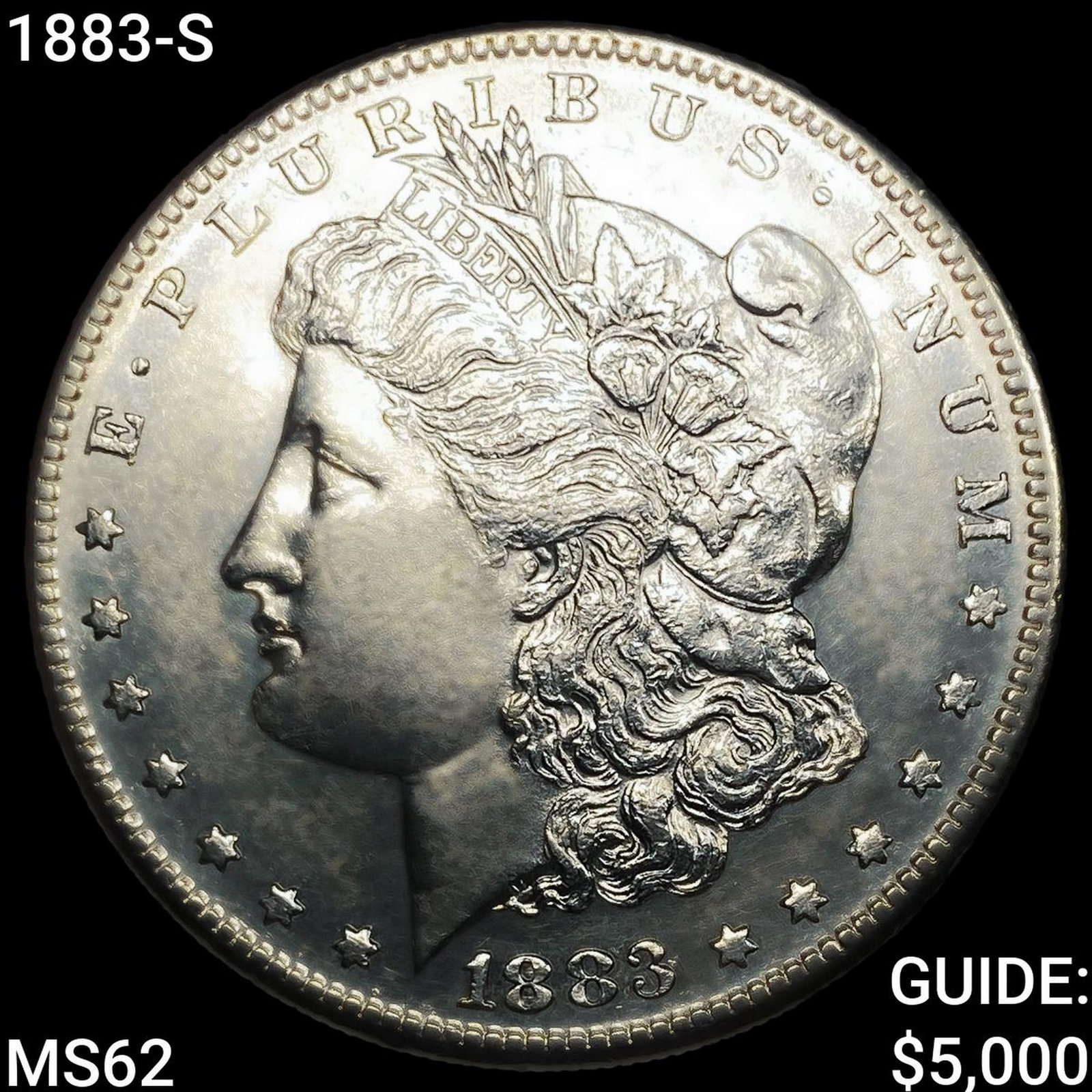 1883-S Morgan Silver Dollar: 1883-S Morgan Silver Dollar